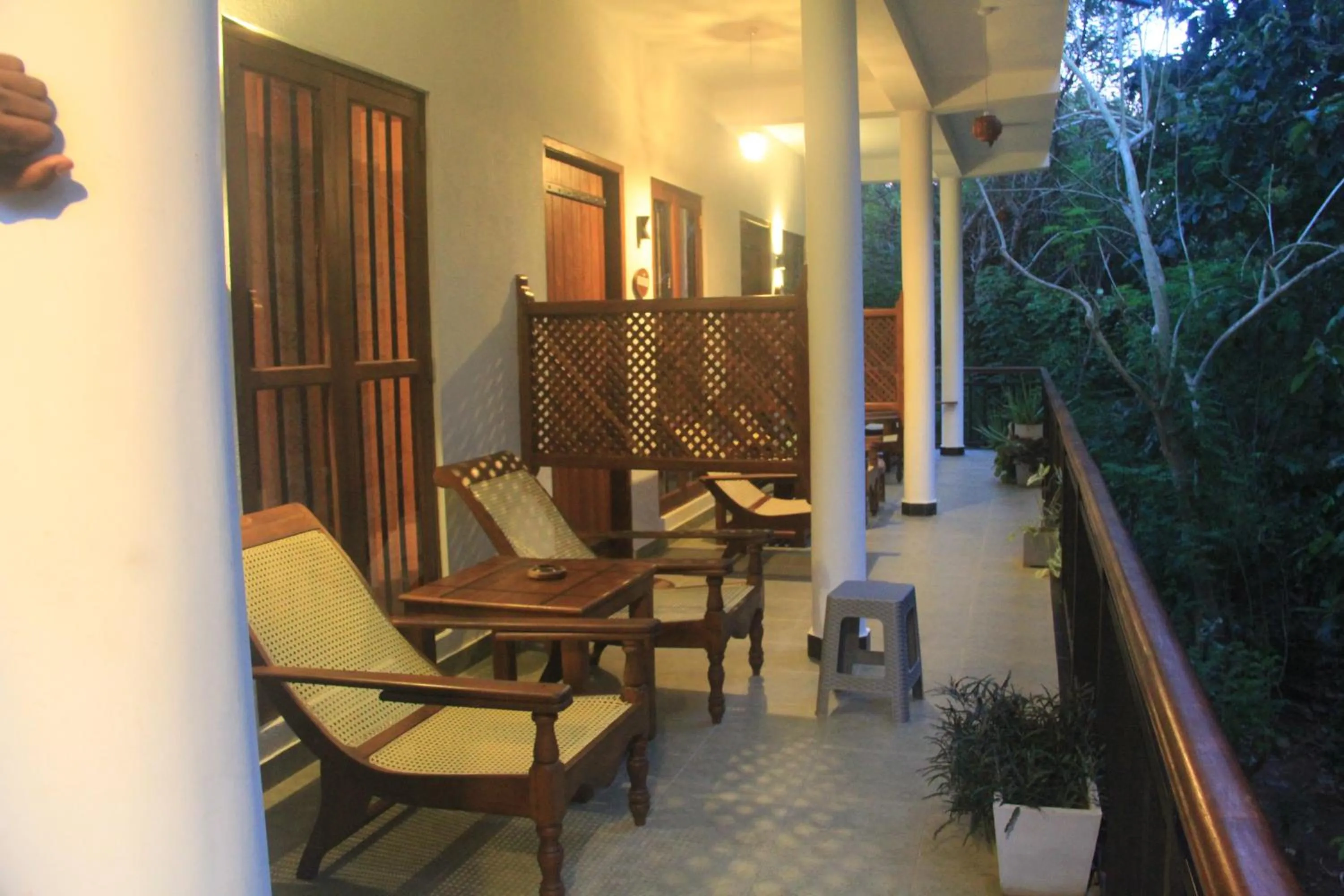 Balcony/Terrace in Nature House
