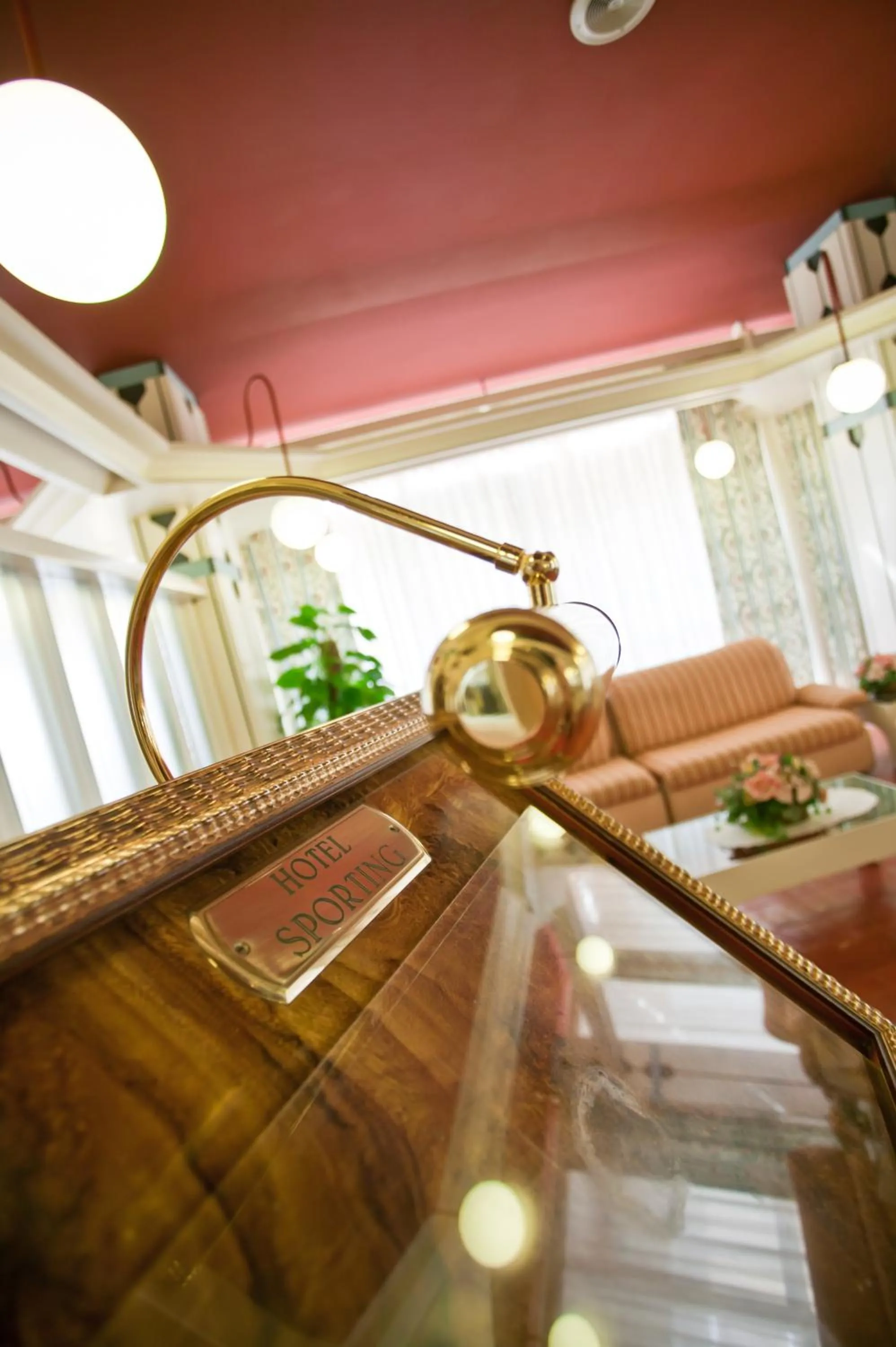 Decorative detail in Hotel Sporting