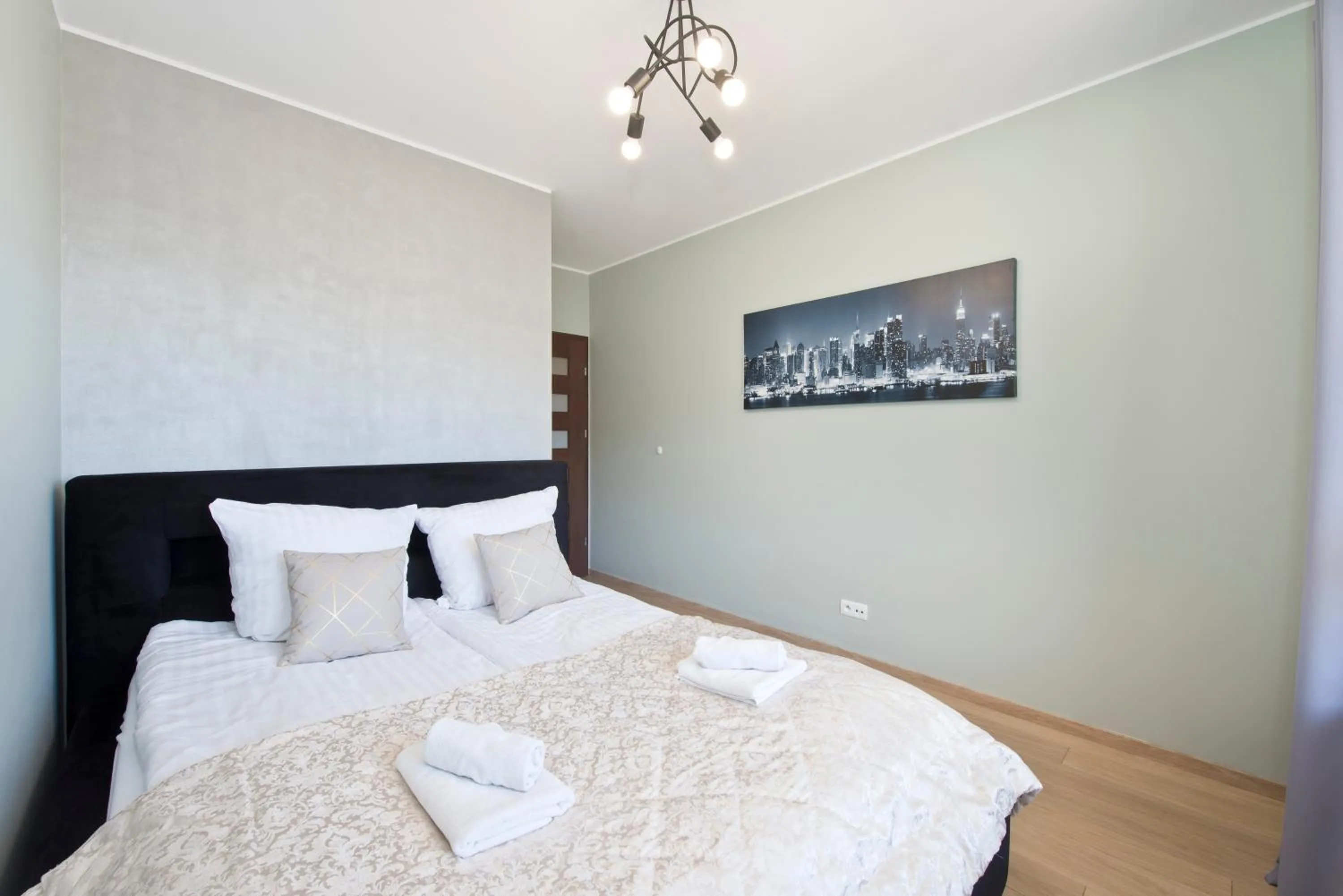 Bed in Pomorskie Apartamenty Aquarius