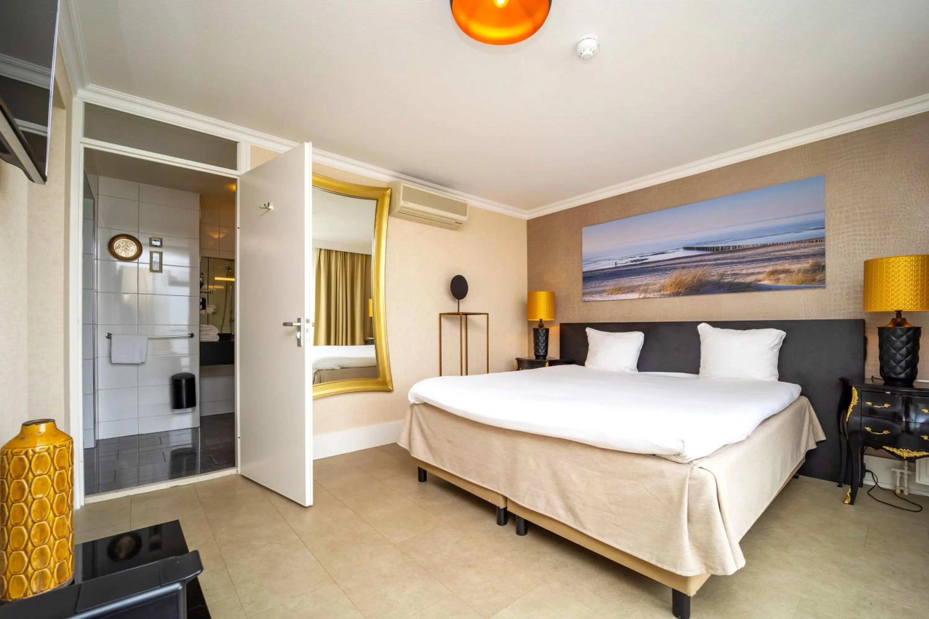 Bedroom, Bed in Fletcher Hotel-Restaurant Arion-Vlissingen