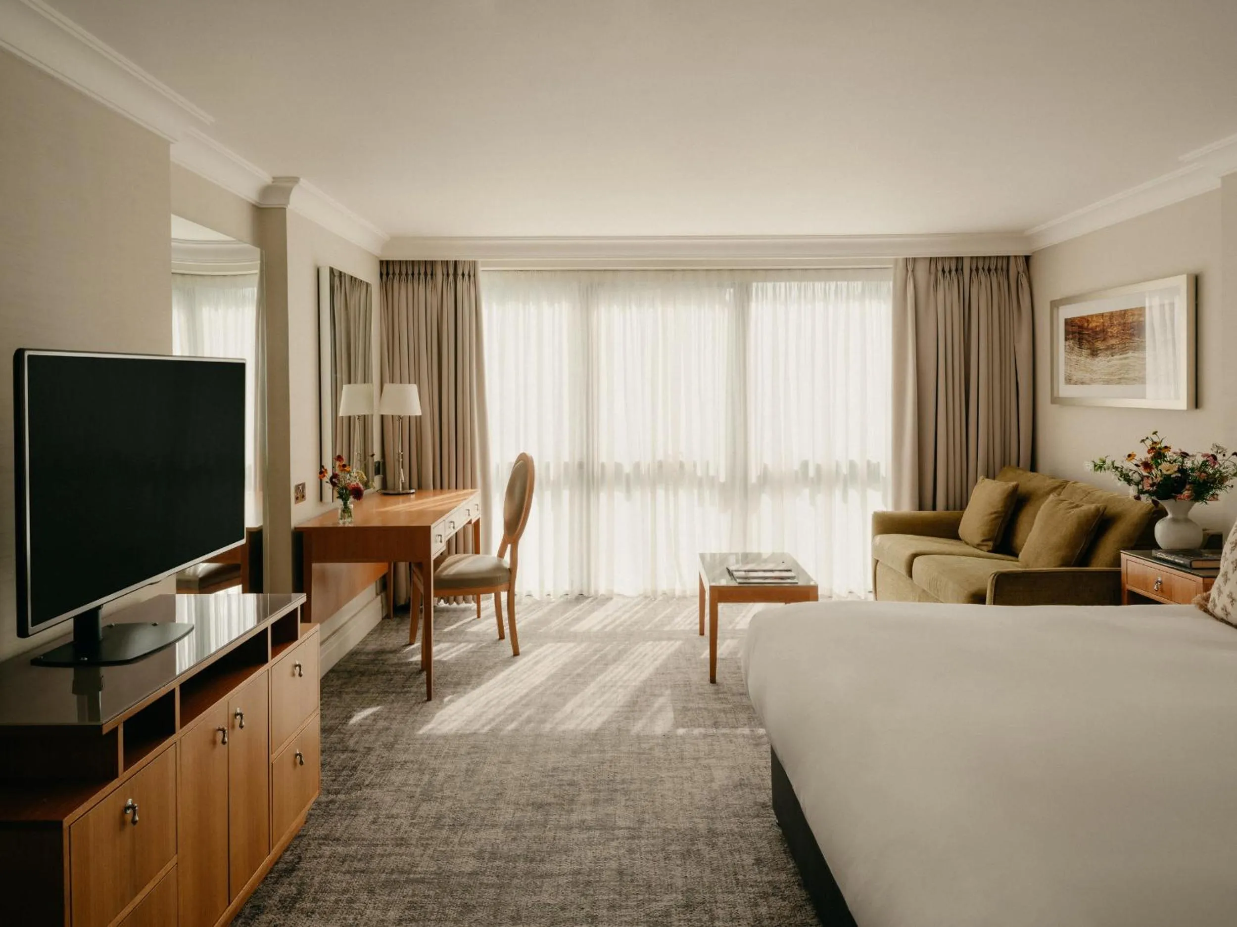 Bedroom, Bed in Rhinefield House Hotel