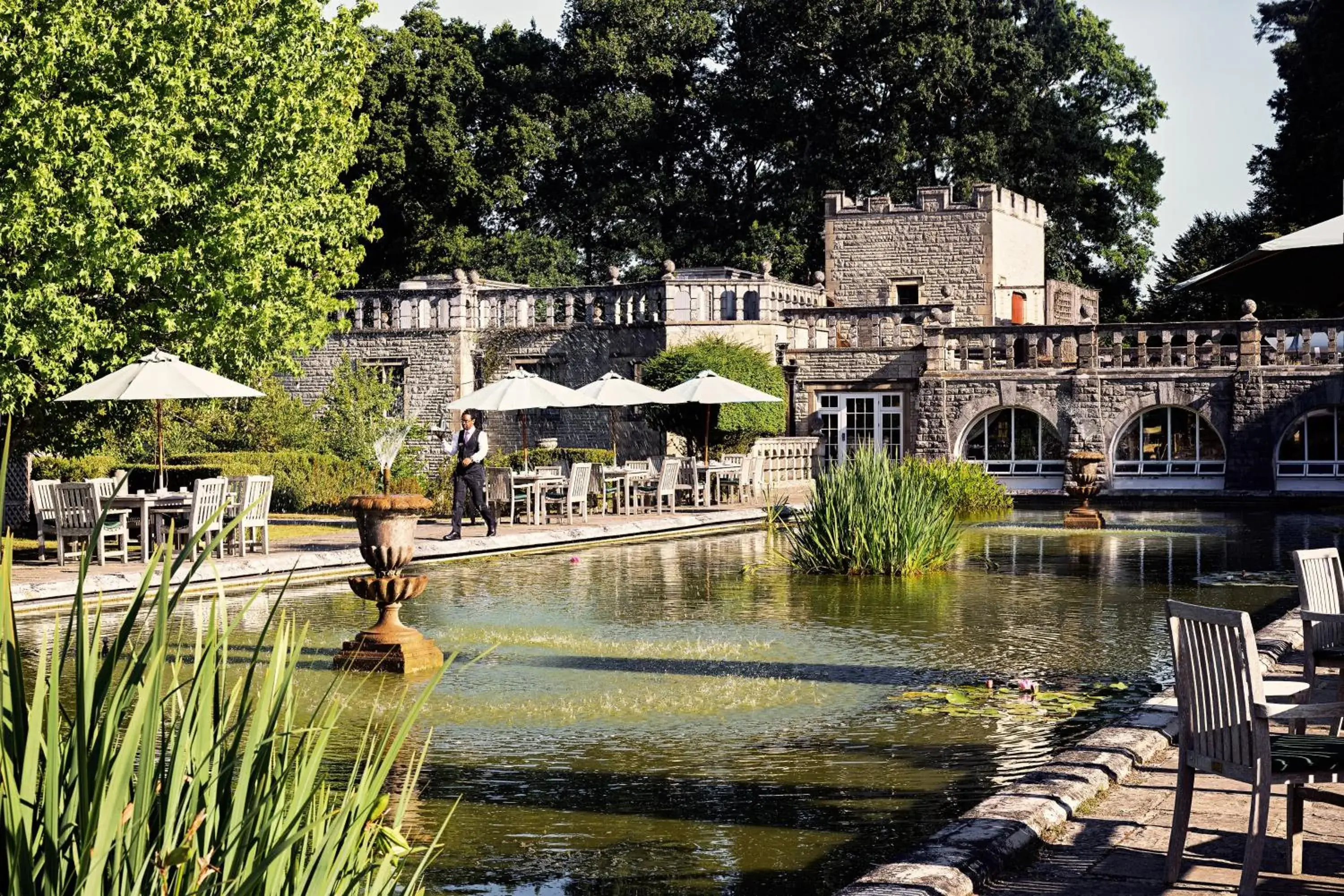 Restaurant/places to eat in Rhinefield House Hotel Restaurant/places to eat in Rhinefield House Hotel