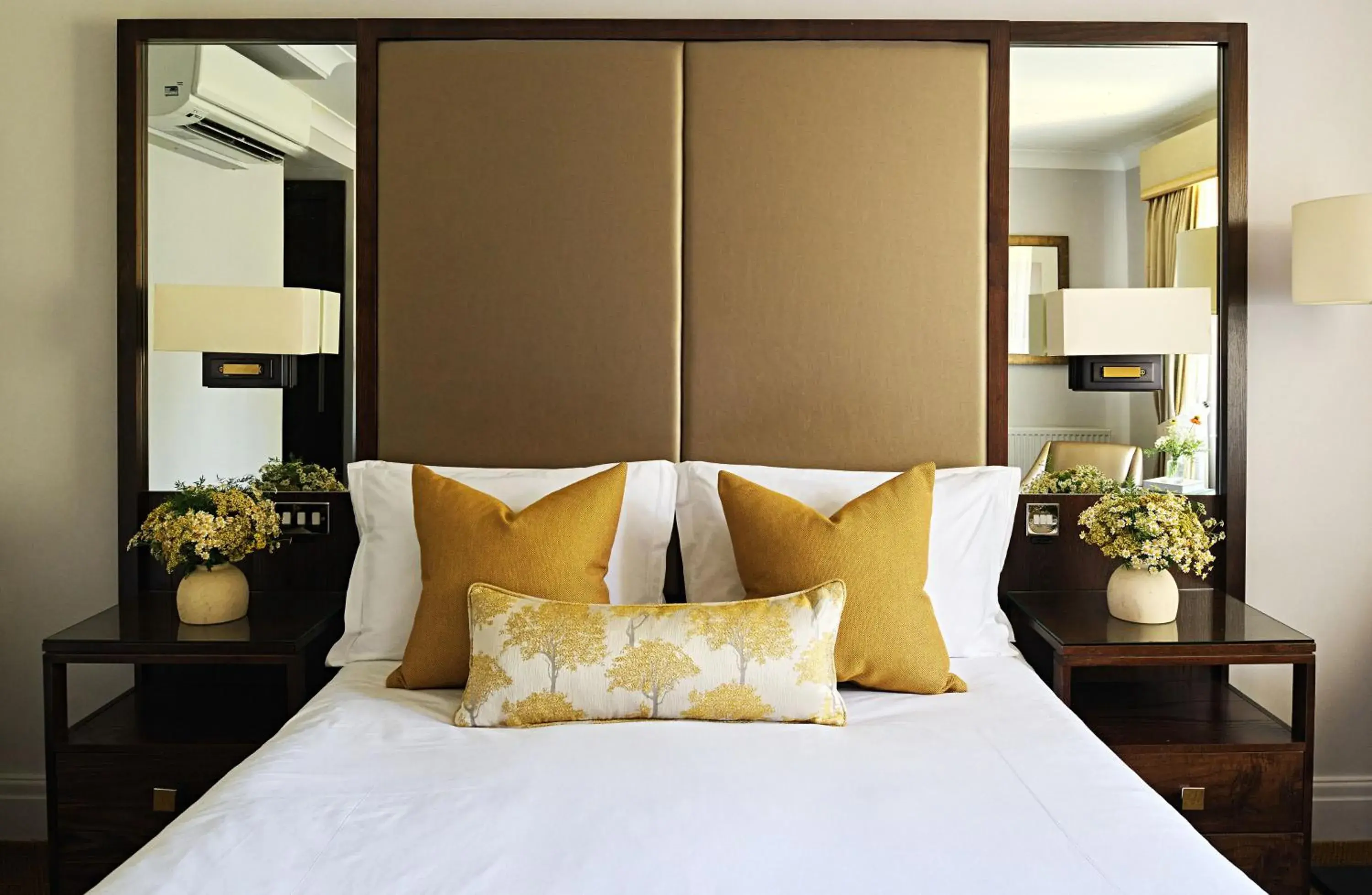 Bedroom, Bed in Rhinefield House Hotel Bedroom, Bed in Rhinefield House Hotel