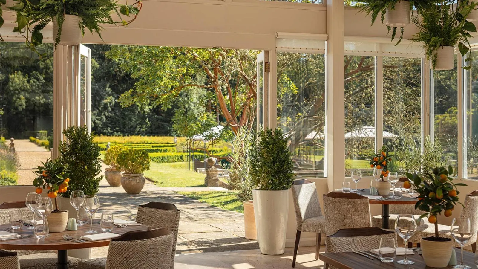 Restaurant/places to eat in Rhinefield House Hotel