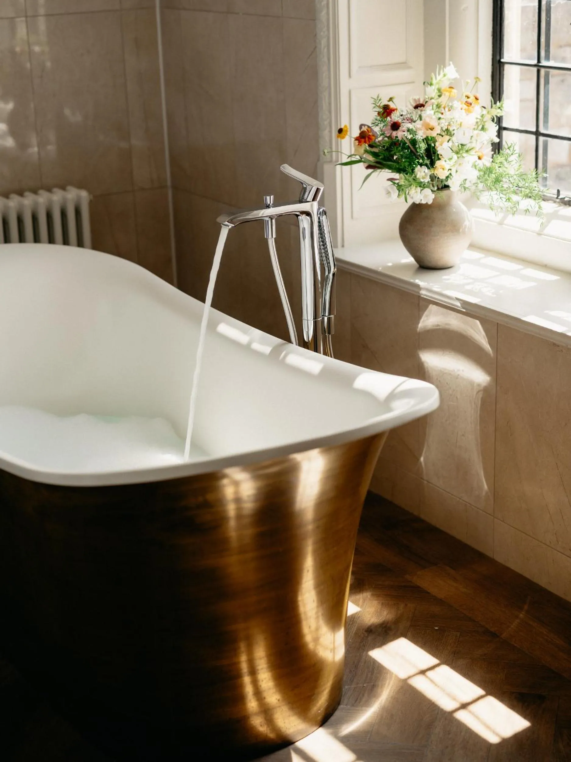 Bathroom in Rhinefield House Hotel