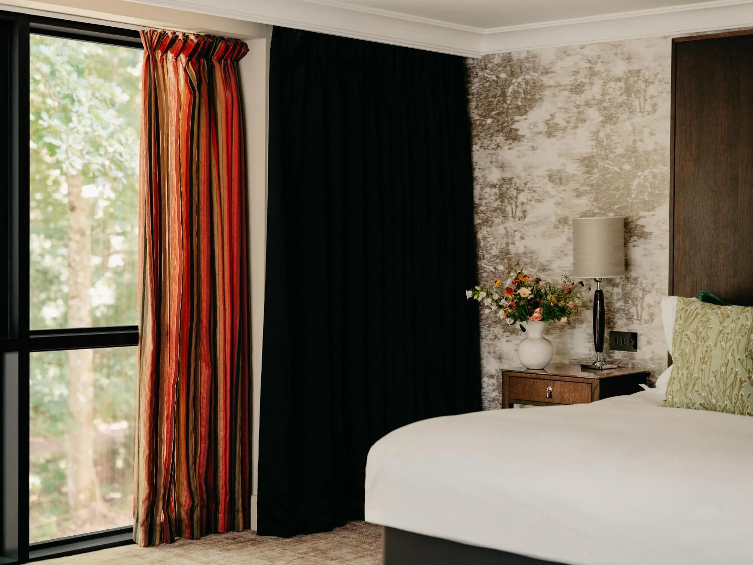 Bedroom, Bed in Rhinefield House Hotel