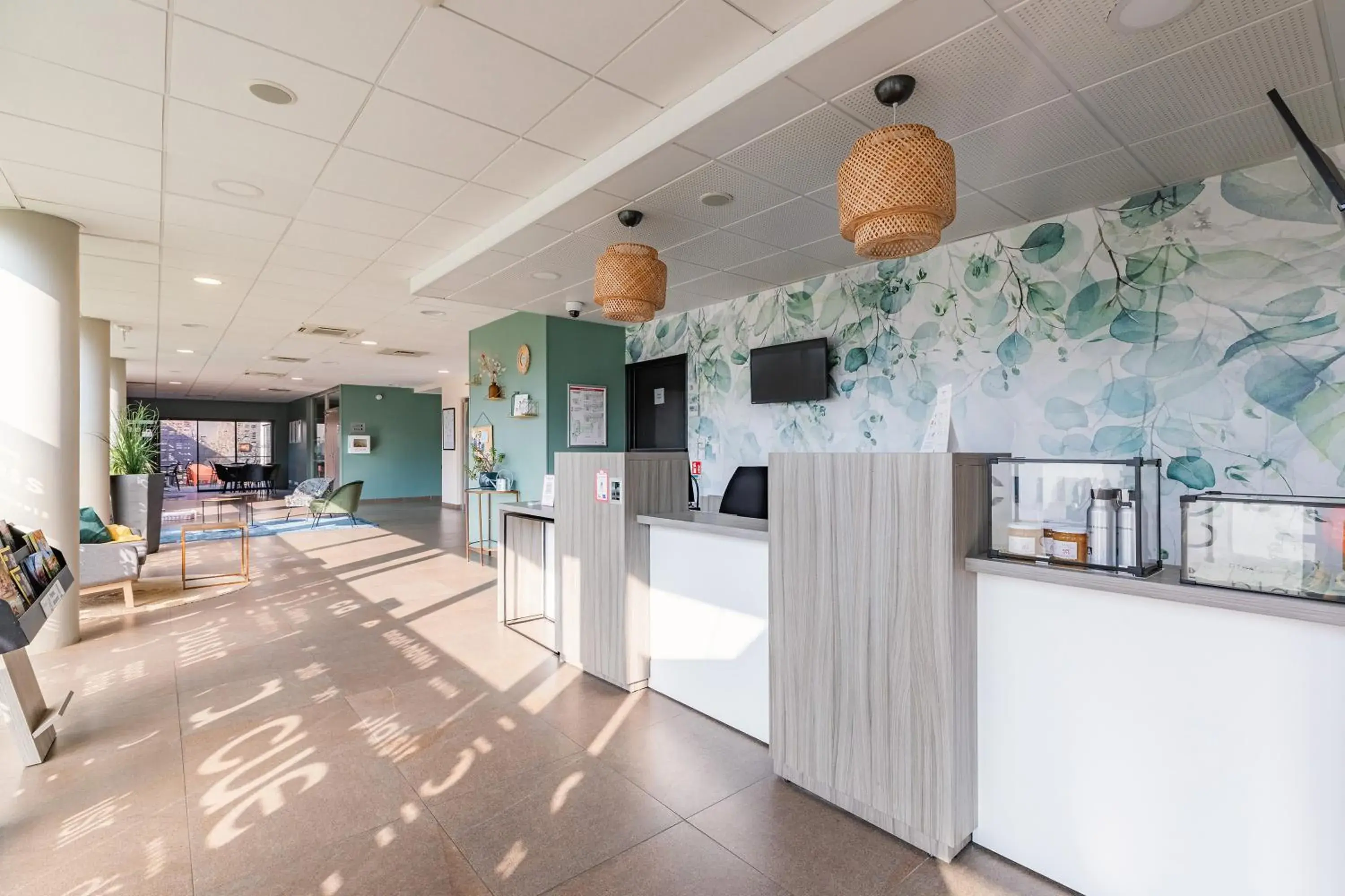 Lobby or reception in Appart’City Confort Rennes – Cesson Sévigné Lobby or reception in Appart’City Confort Rennes – Cesson Sévigné