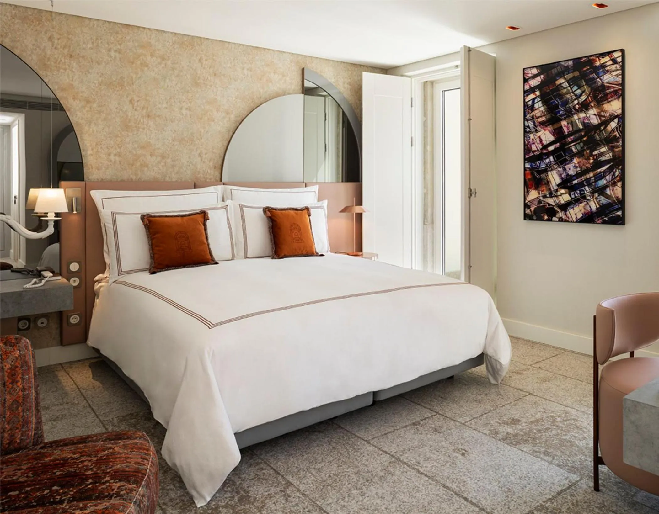 Photo of the whole room, Bed in Convent Square Lisbon, Vignette Collection by IHG