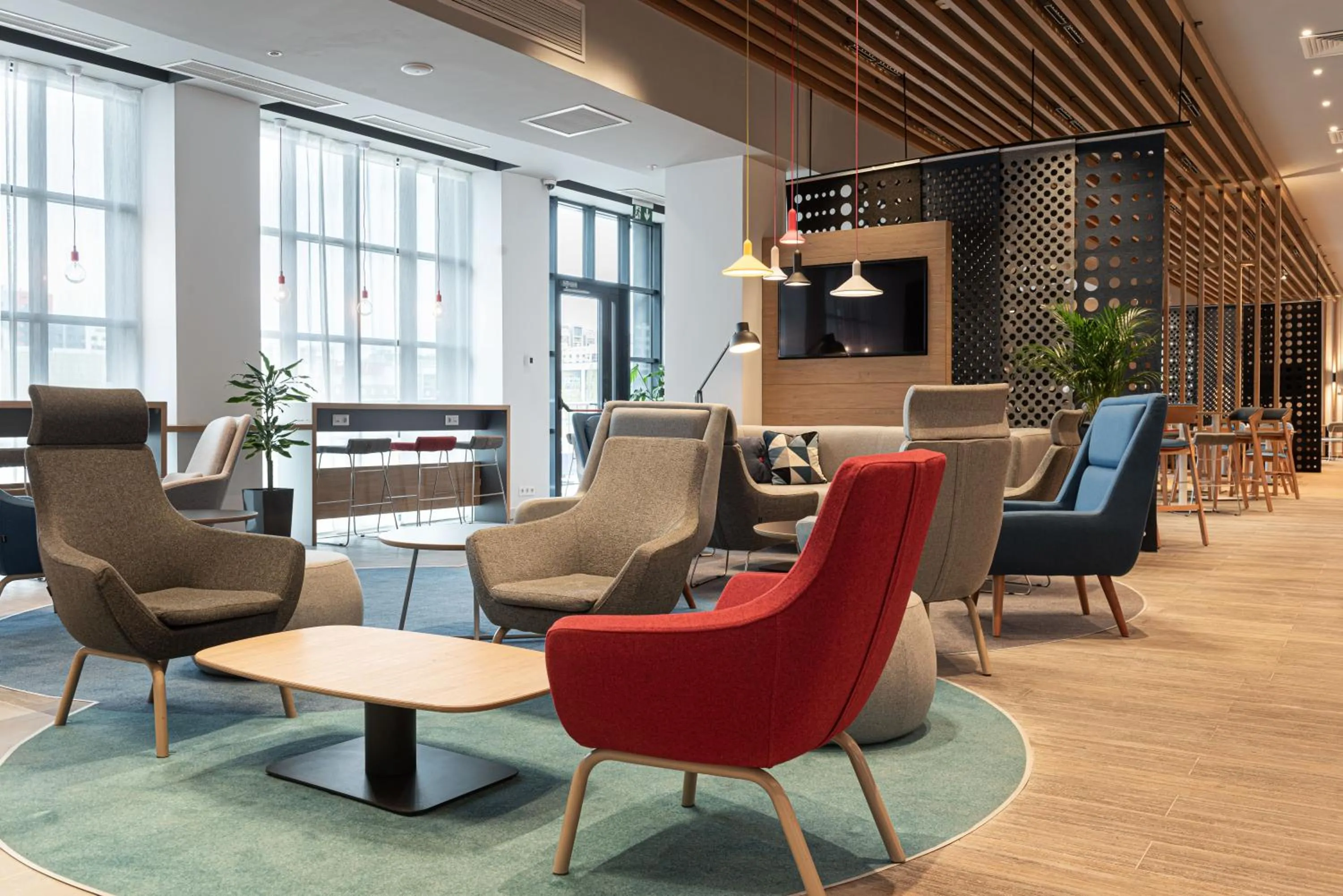 Seating area in Holiday Inn Express - Astana - Turan by IHG