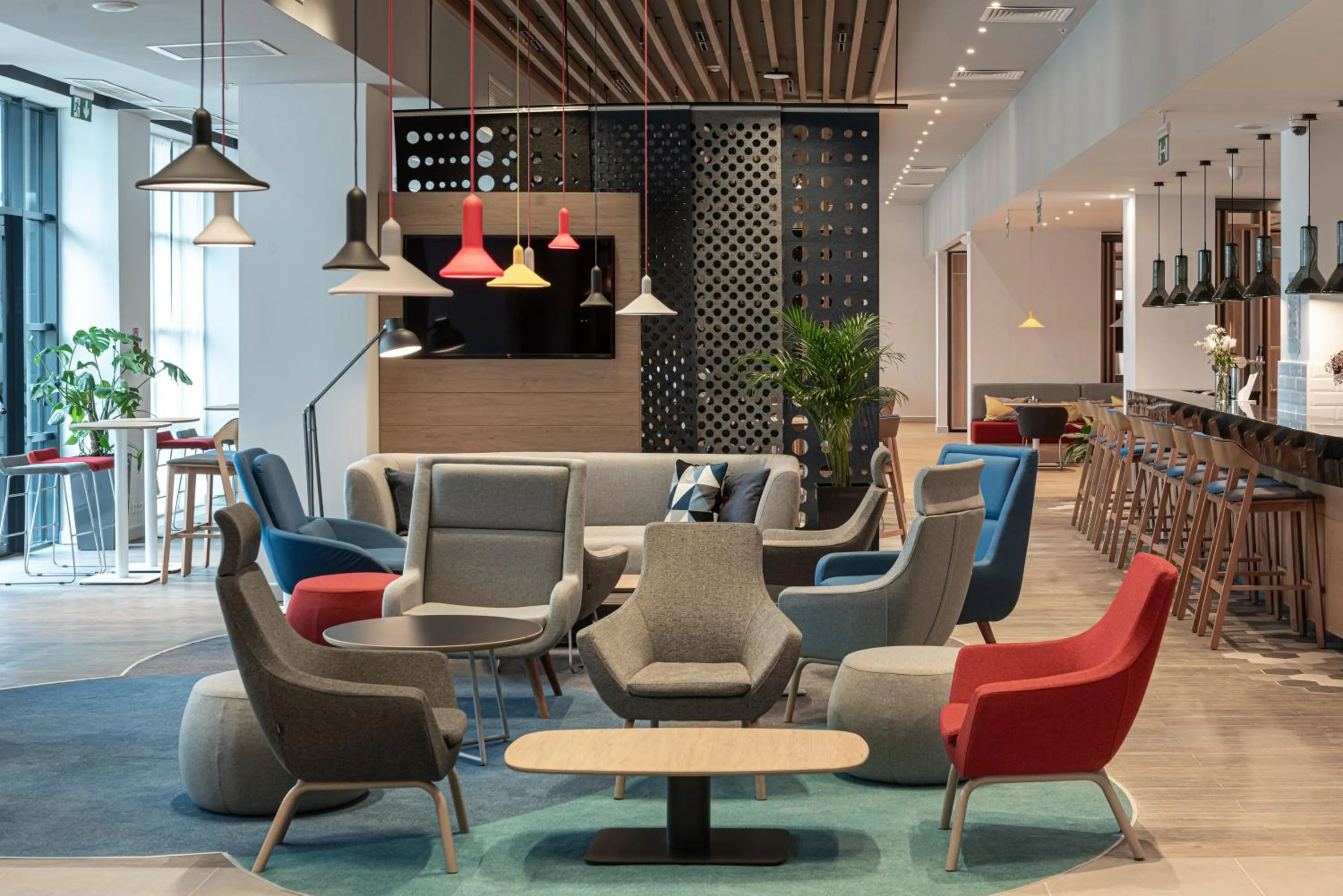 Seating area in Holiday Inn Express - Astana - Turan by IHG