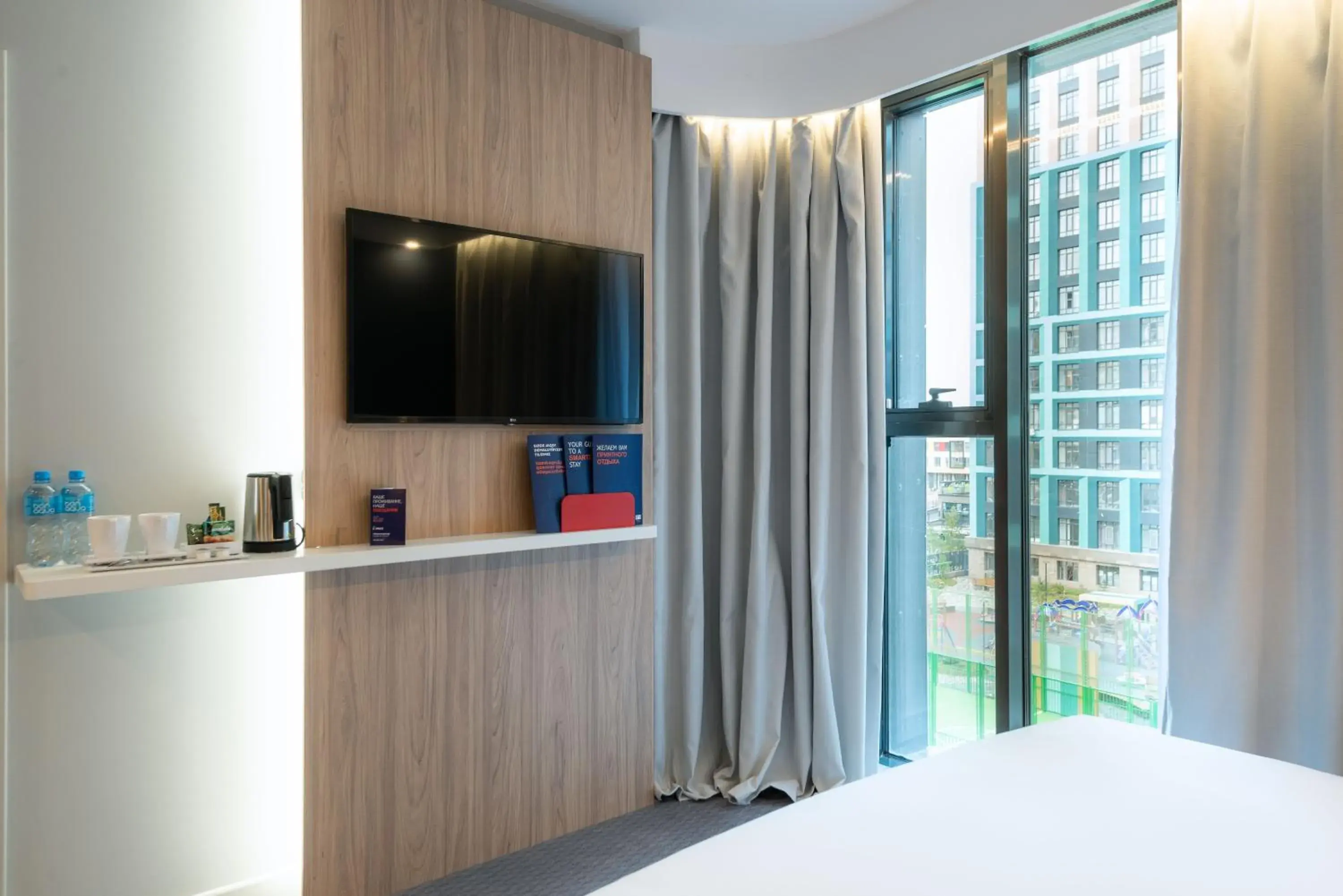 View (from property/room), Bed in Holiday Inn Express - Astana - Turan by IHG View (from property/room), Bed in Holiday Inn Express - Astana - Turan by IHG