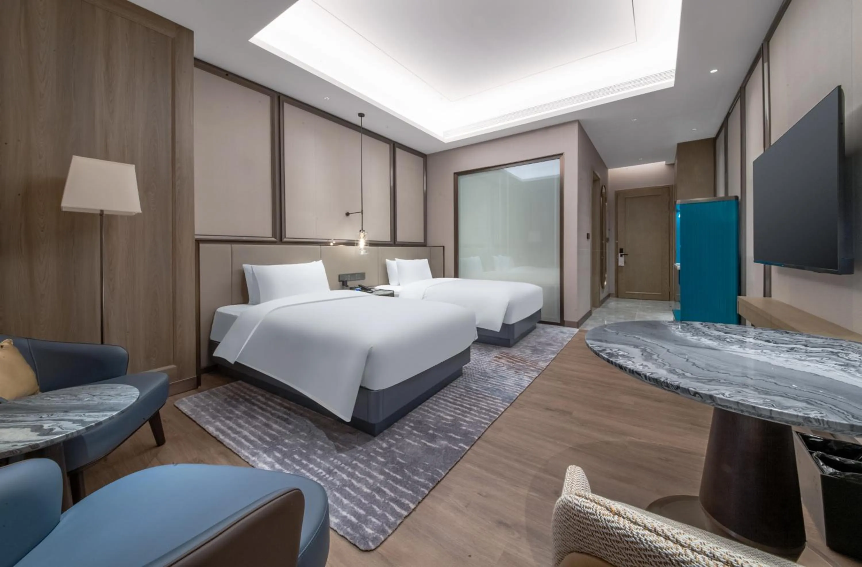 Bedroom, Bed in Crowne Plaza Hangzhou Linping by IHG