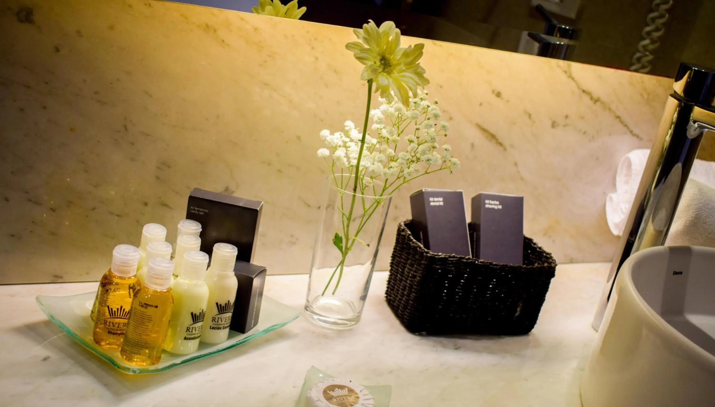 Bathroom in Rivera Casino & Resort