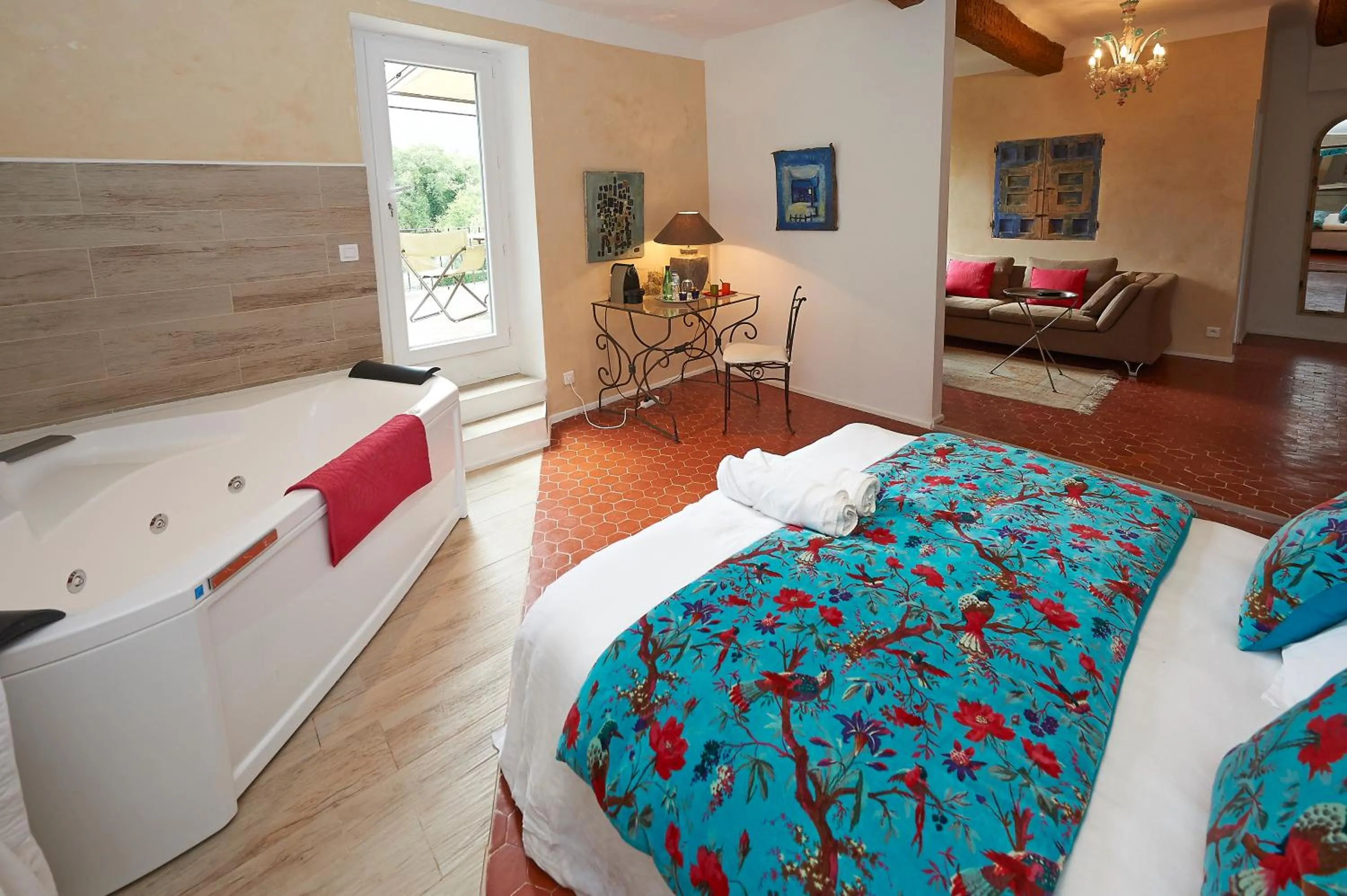 Bed in La Grande Maison De Nans