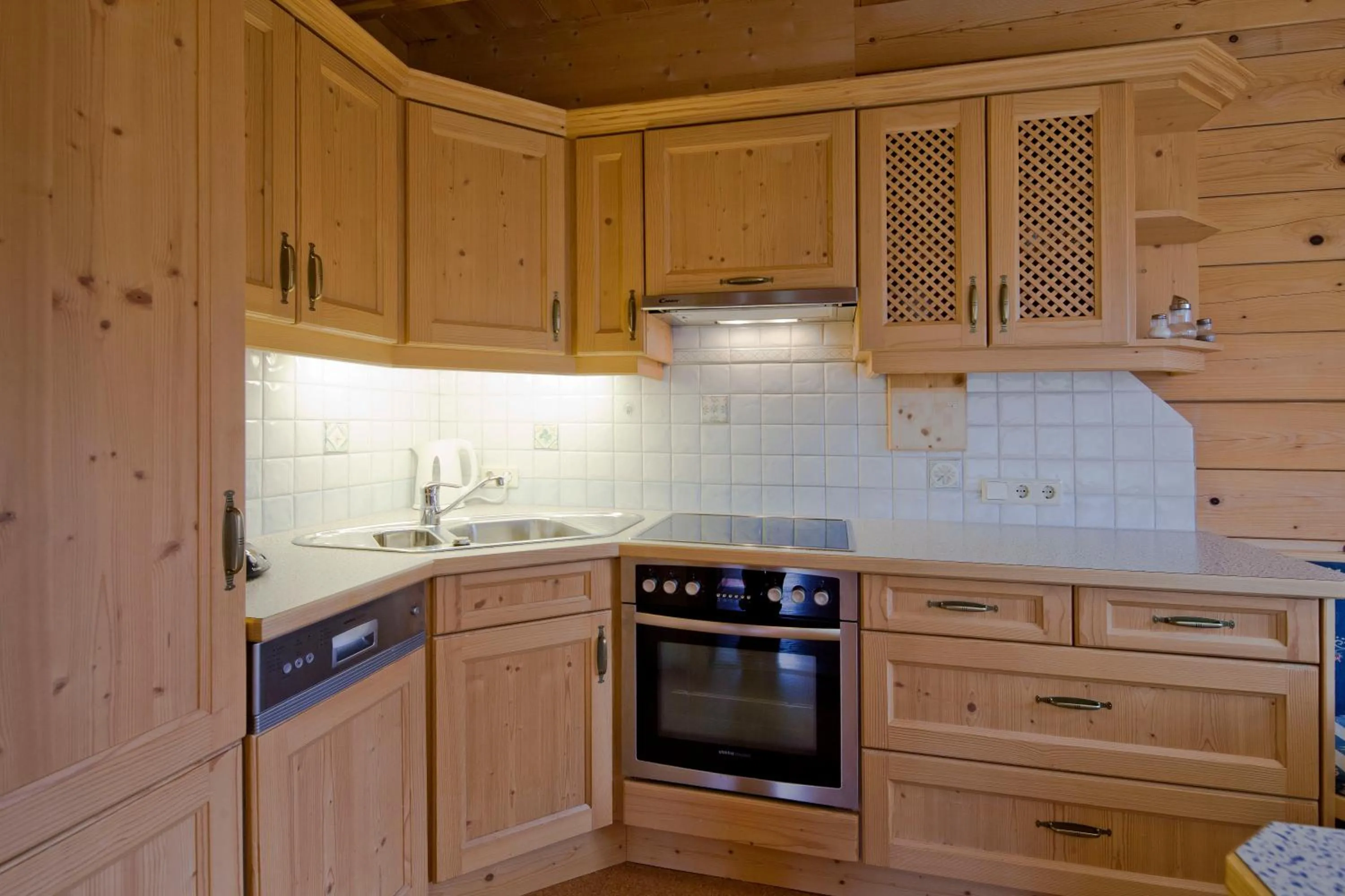 Kitchen or kitchenette in Chaletwohnung Lederer