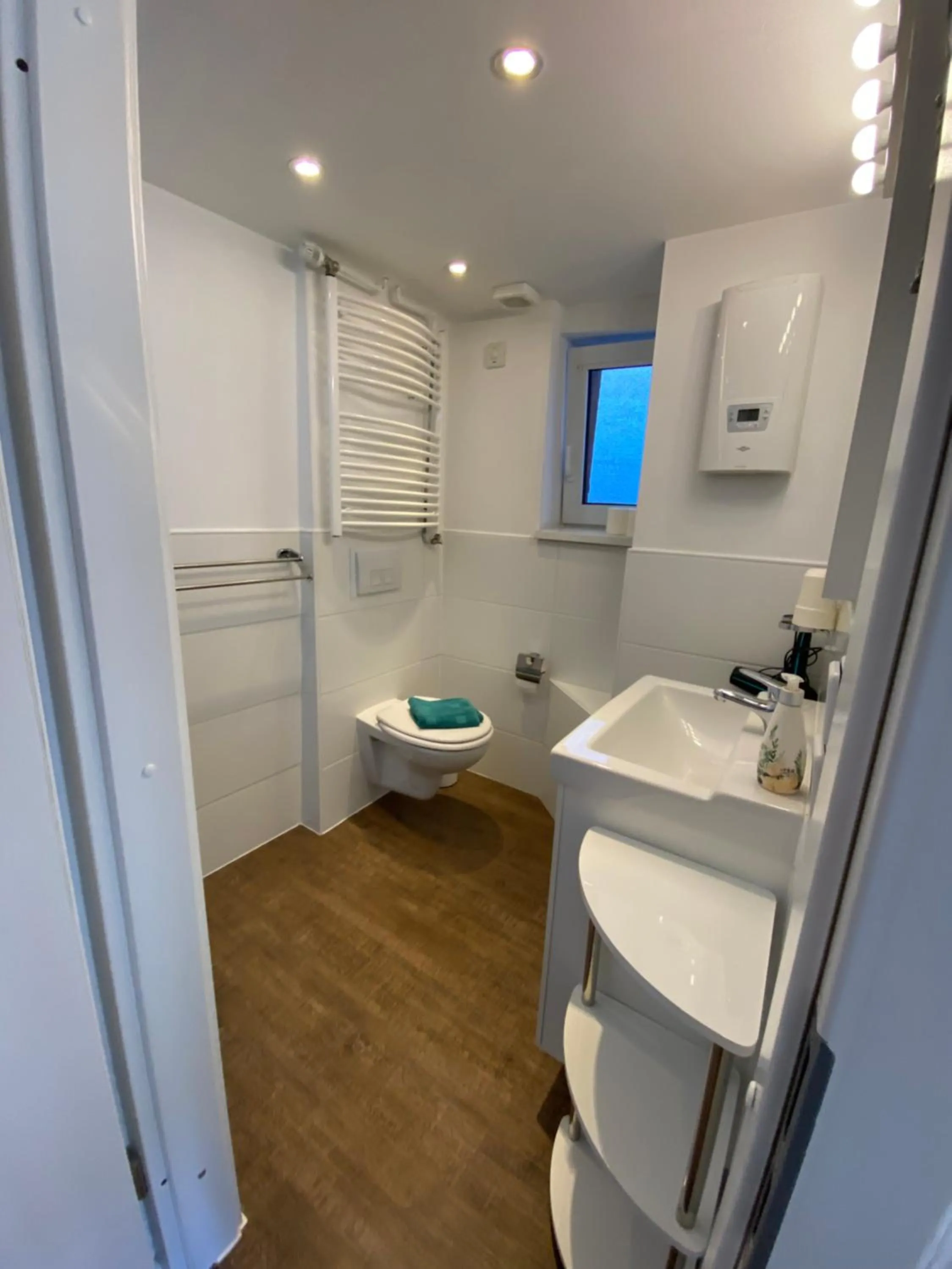 Bathroom in Ferienwohnung-Goldener Winkel