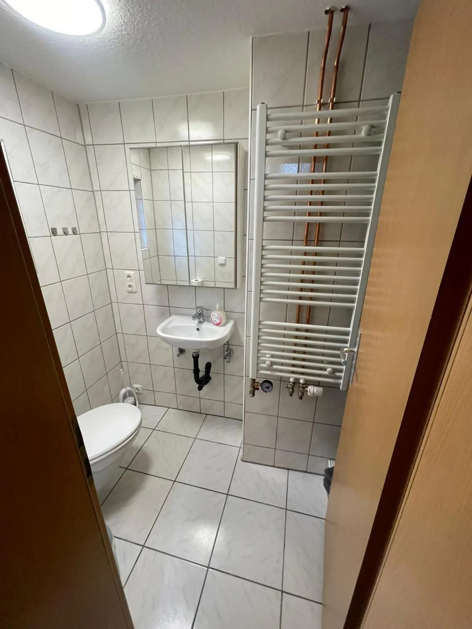 Bathroom in Ferienwohnung-Goldener Winkel