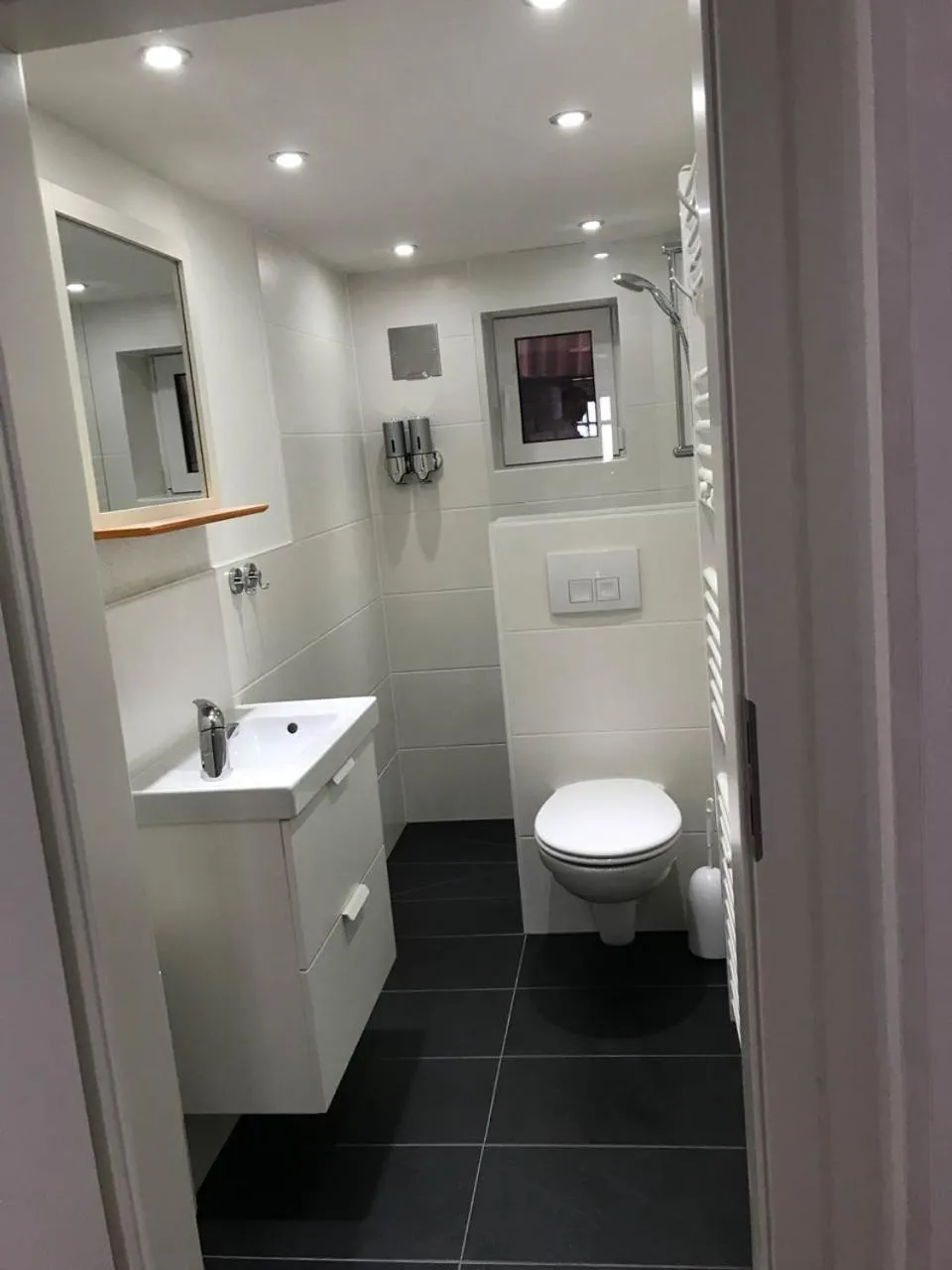 Bathroom in Ferienwohnung-Goldener Winkel