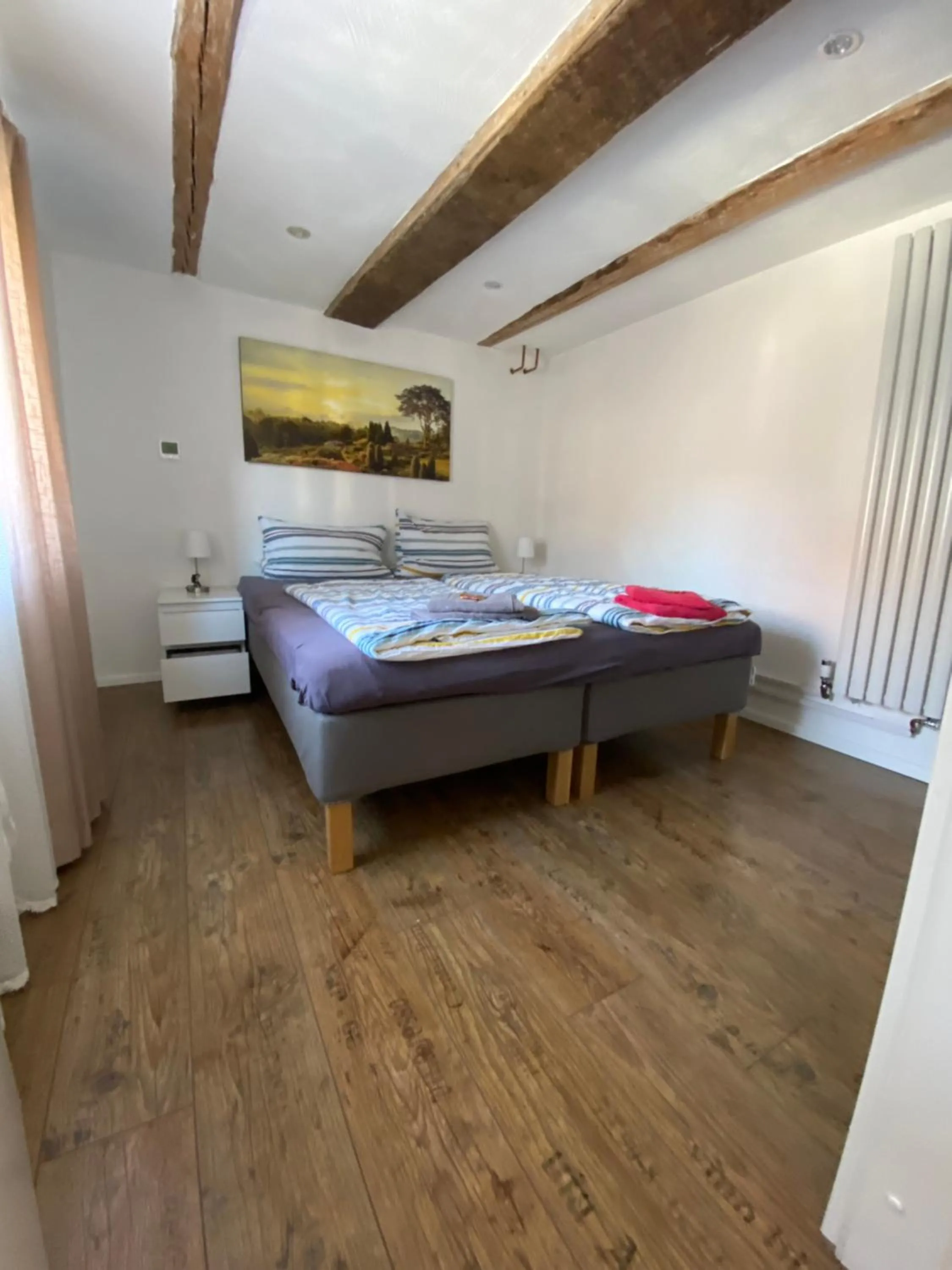 Bedroom, Bed in Ferienwohnung-Goldener Winkel