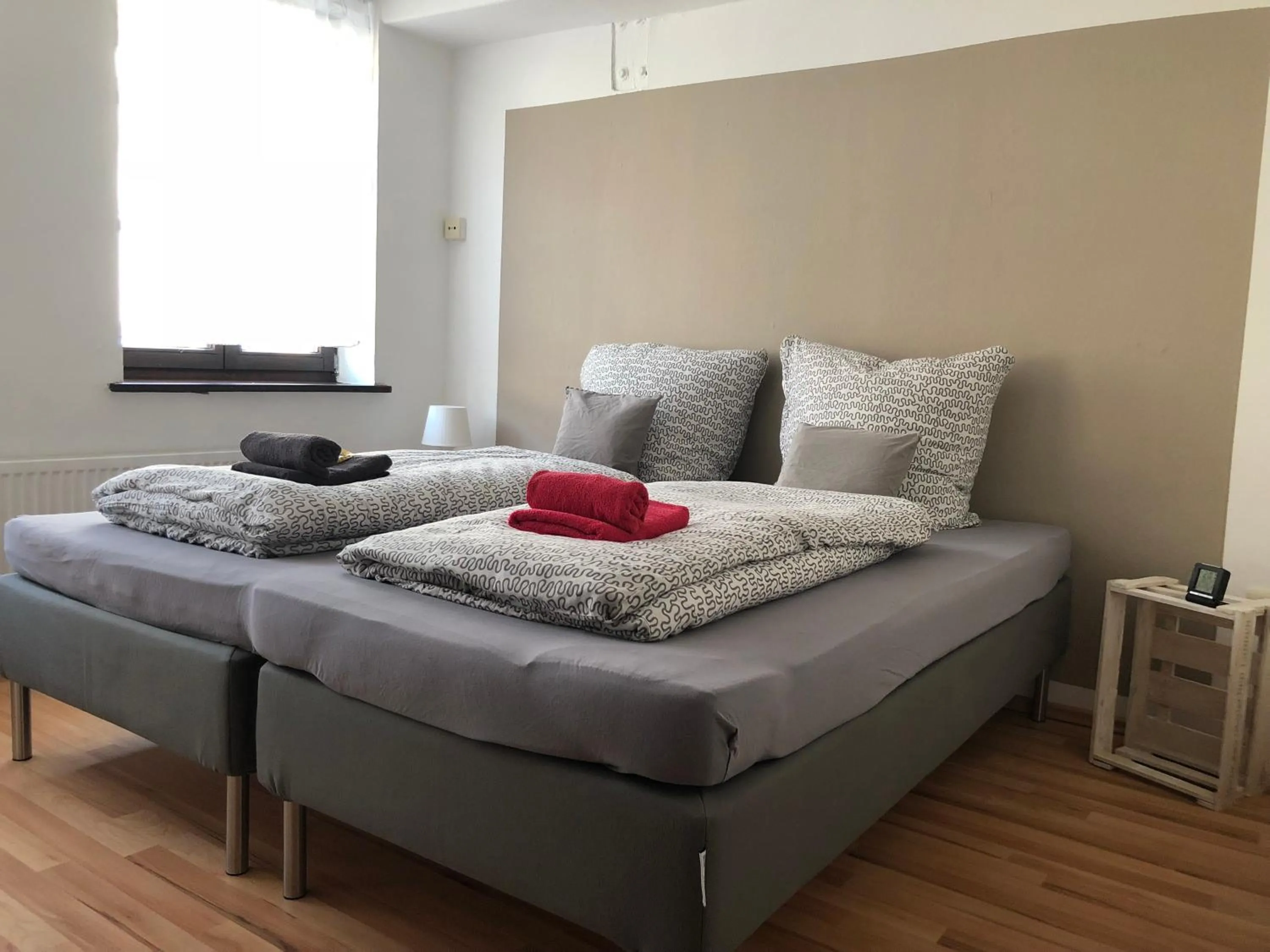 Bedroom, Bed in Ferienwohnung-Goldener Winkel