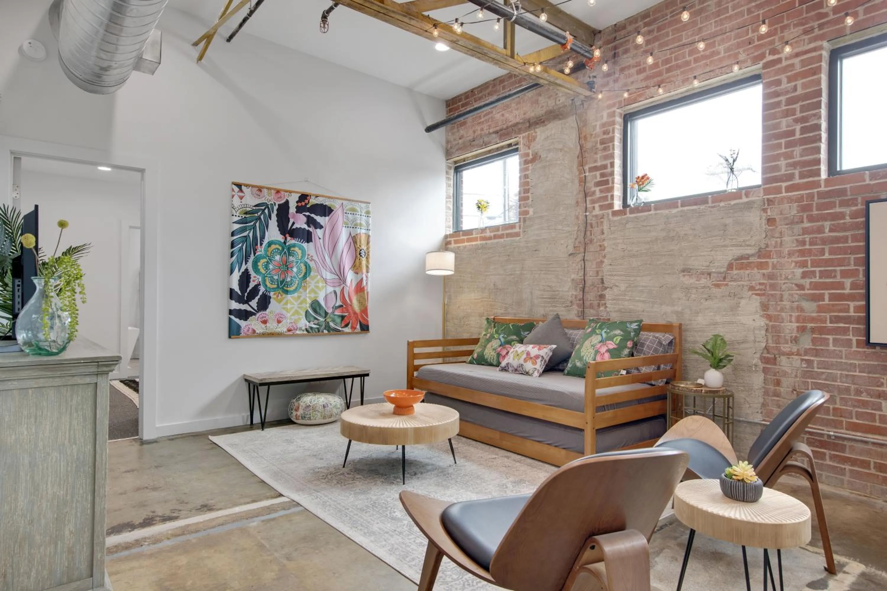 Living room in The Cypress Flats
