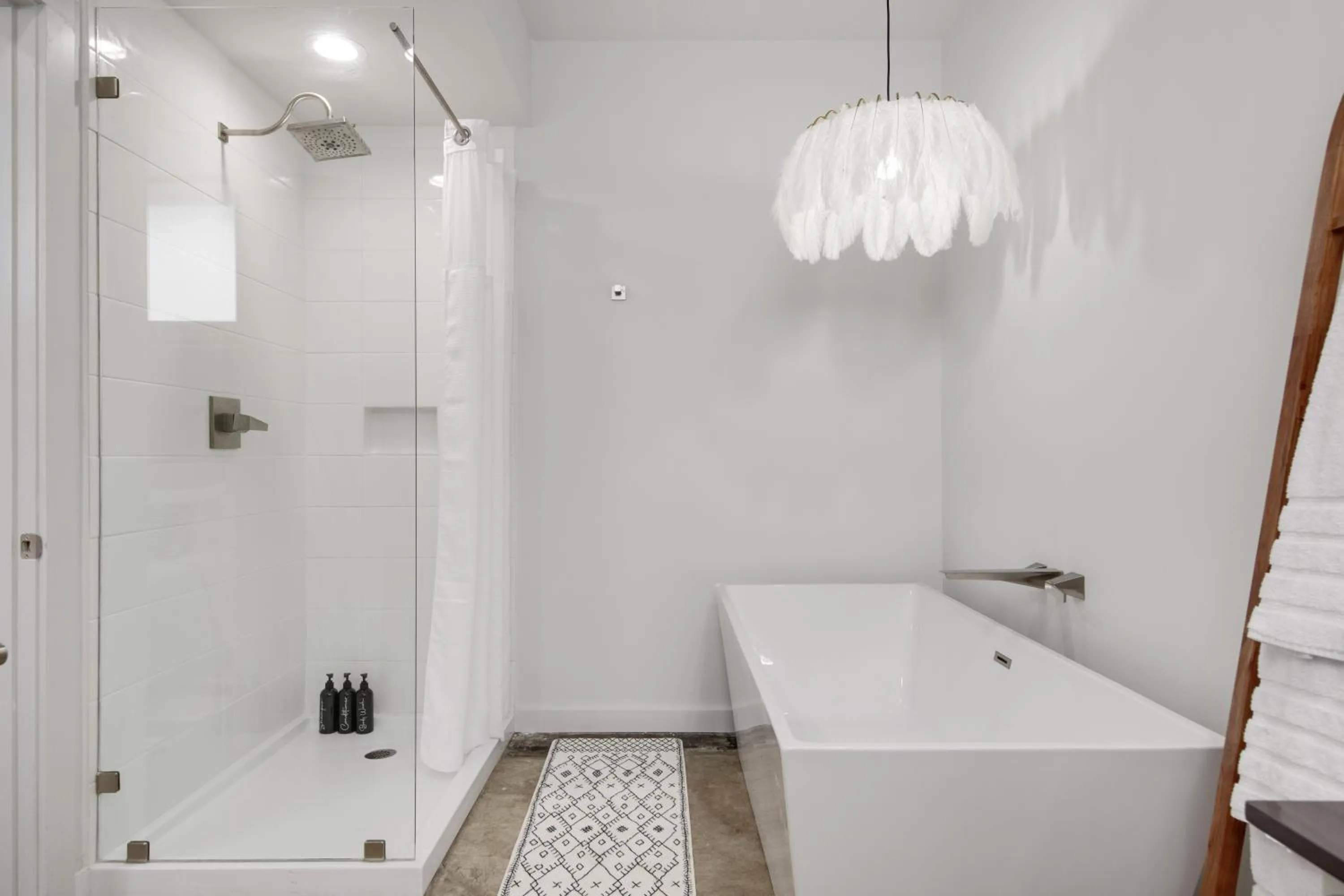 Shower in The Cypress Flats