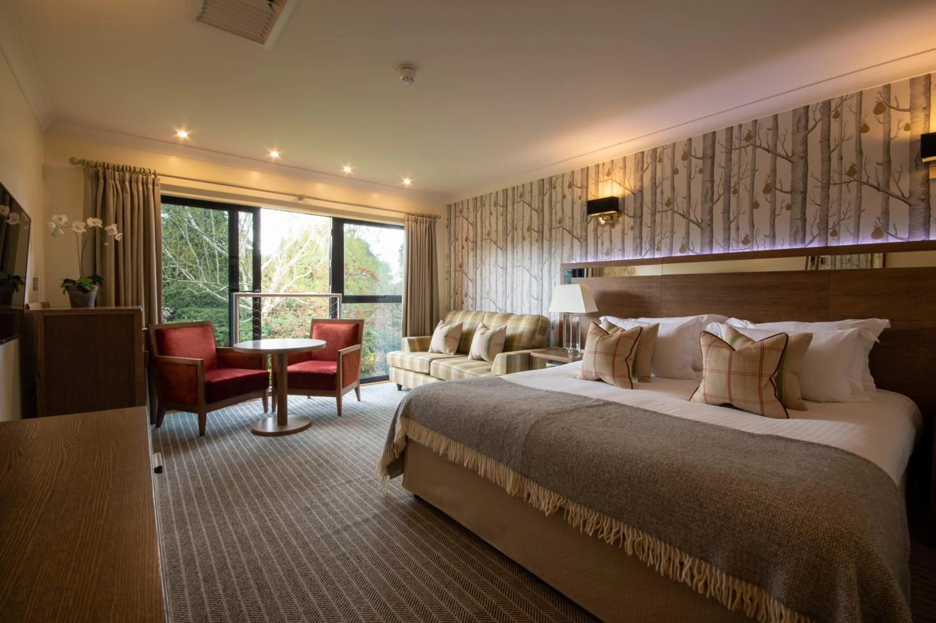 Bedroom, Bed in Careys Manor Hotel & SenSpa