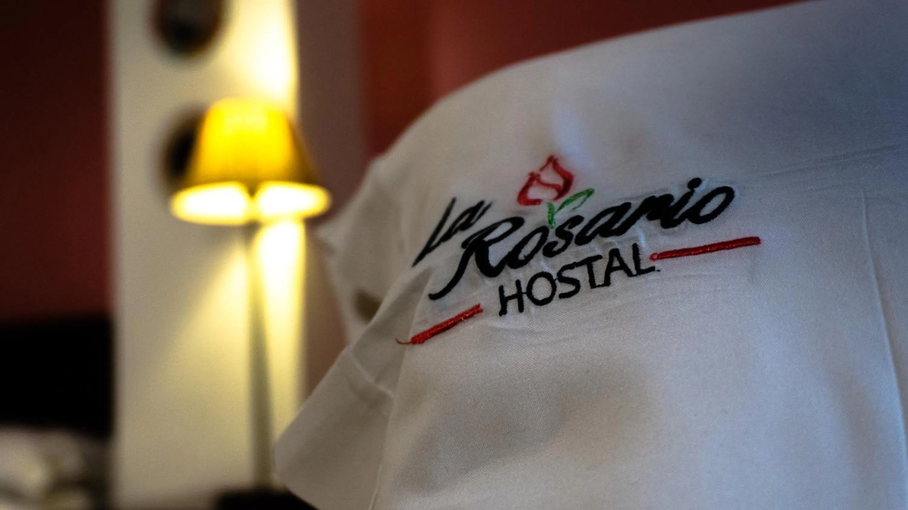 towels in La Rosario Hostal