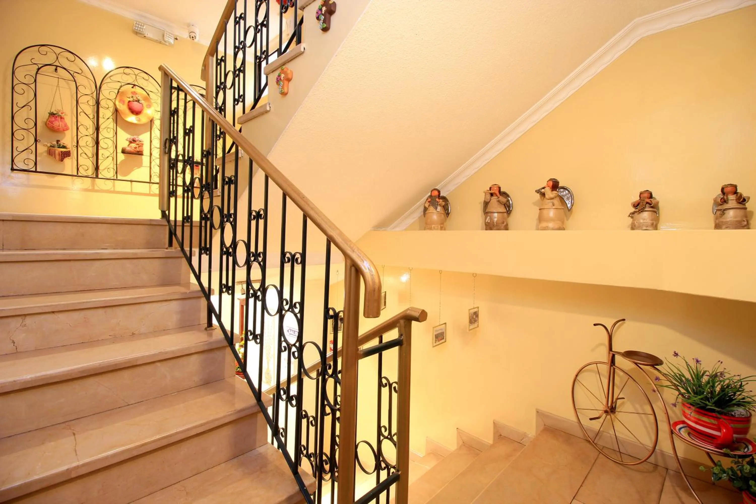 Decorative detail in La Rosario Hostal