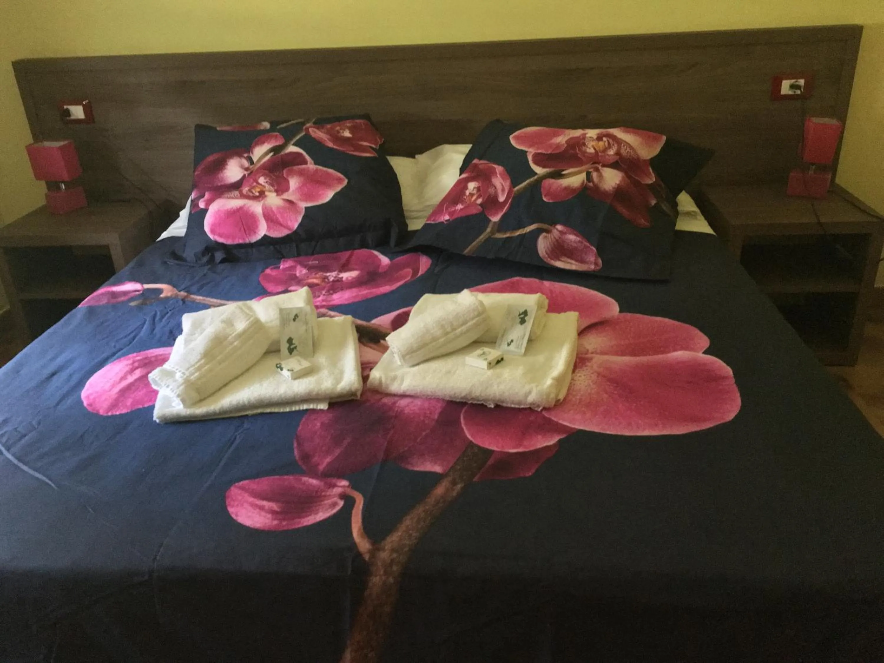 Bed in Hotel Miramonti Seulo Turismo Rurale