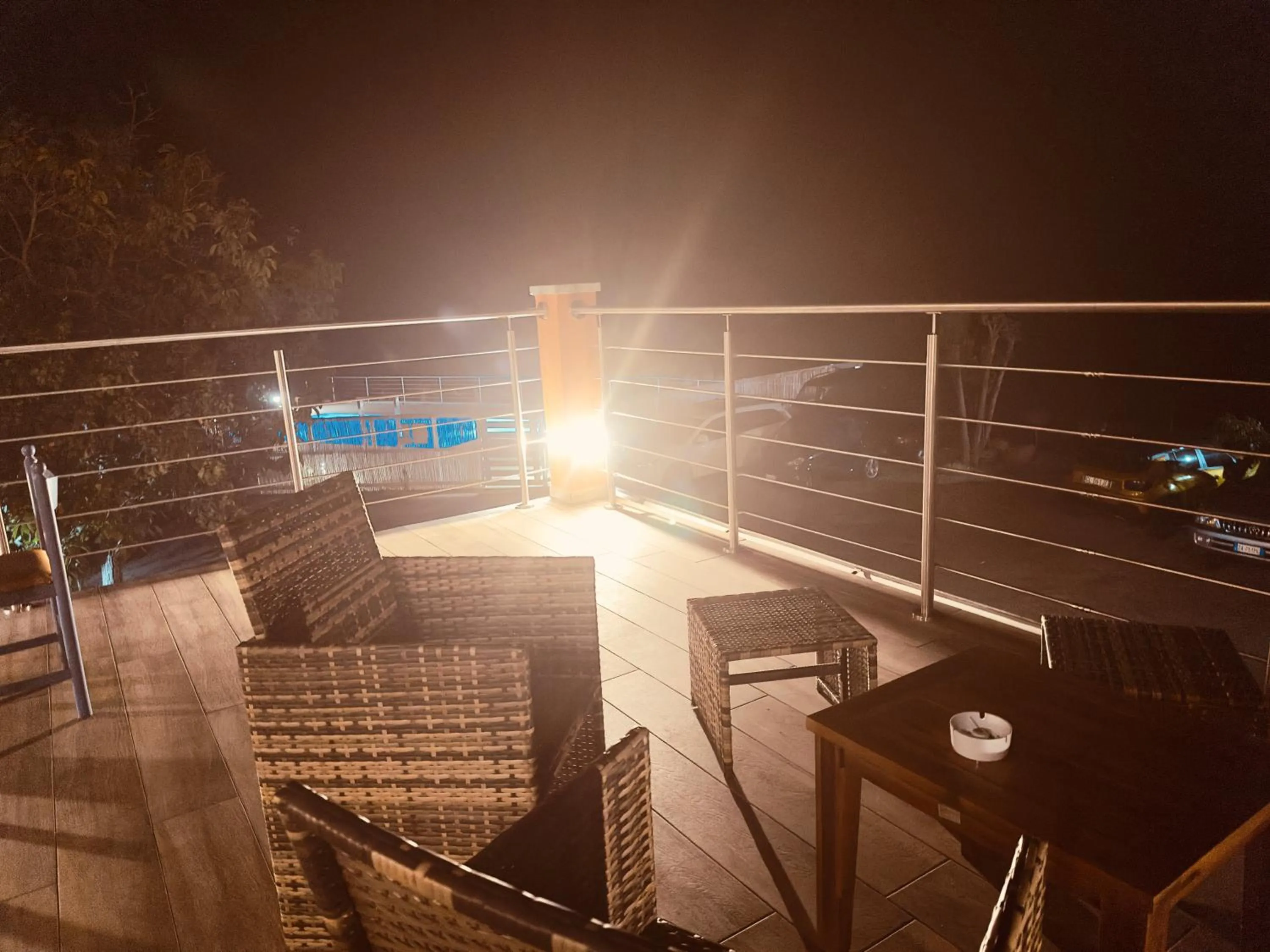 Balcony/Terrace in Hotel Miramonti Seulo Turismo Rurale