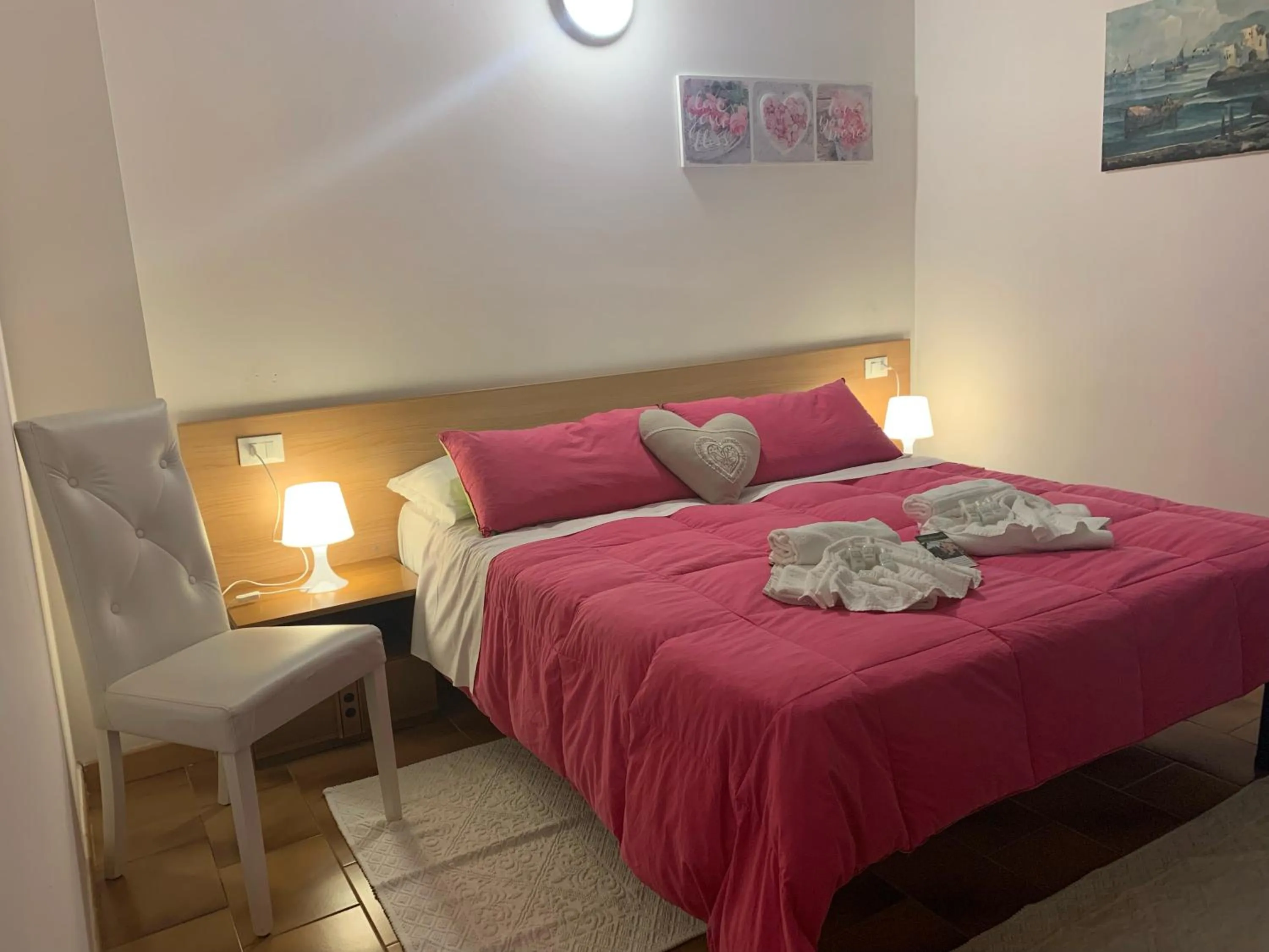 Bed in Hotel Miramonti Seulo Turismo Rurale