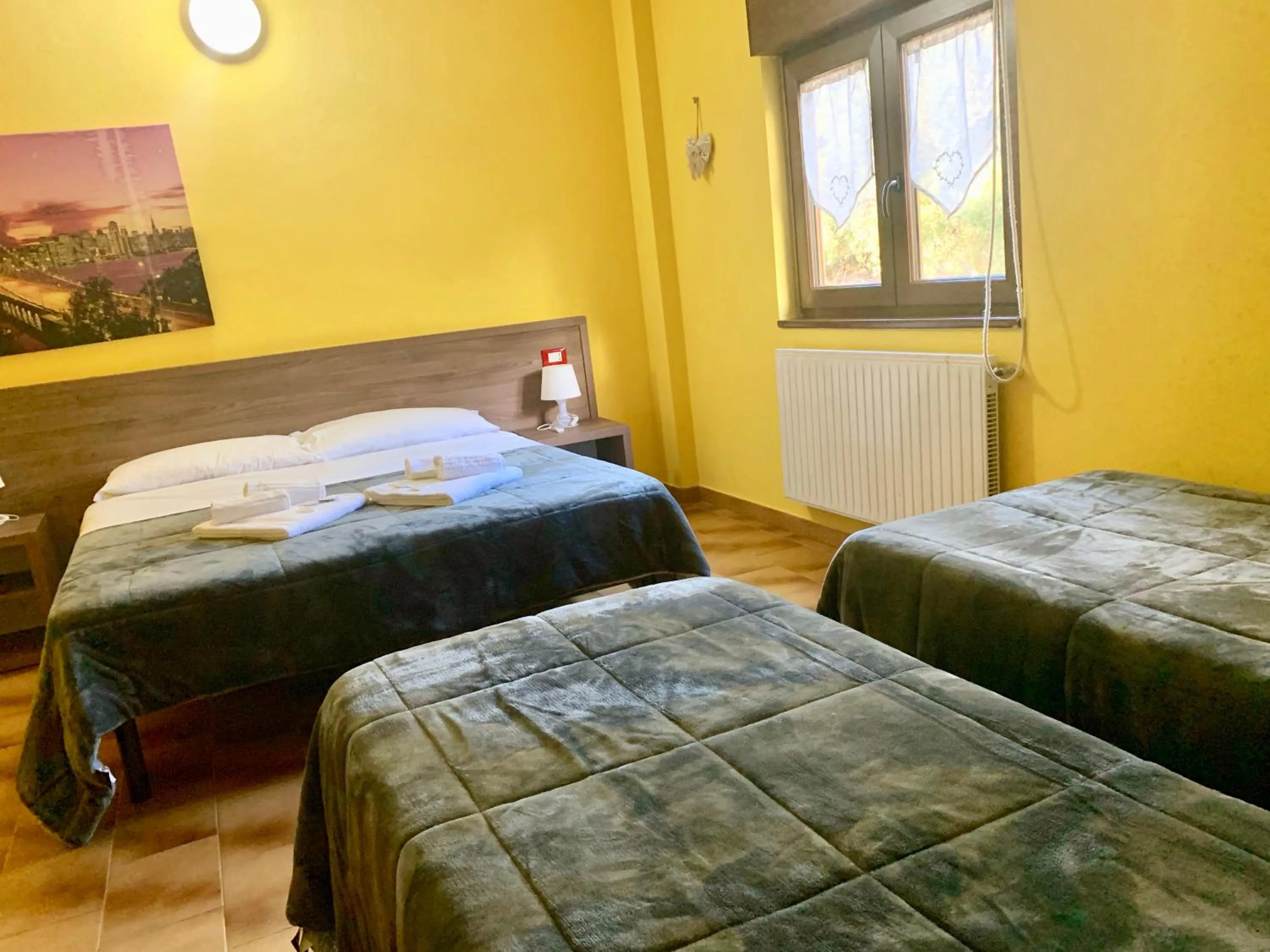 Bed in Hotel Miramonti Seulo Turismo Rurale