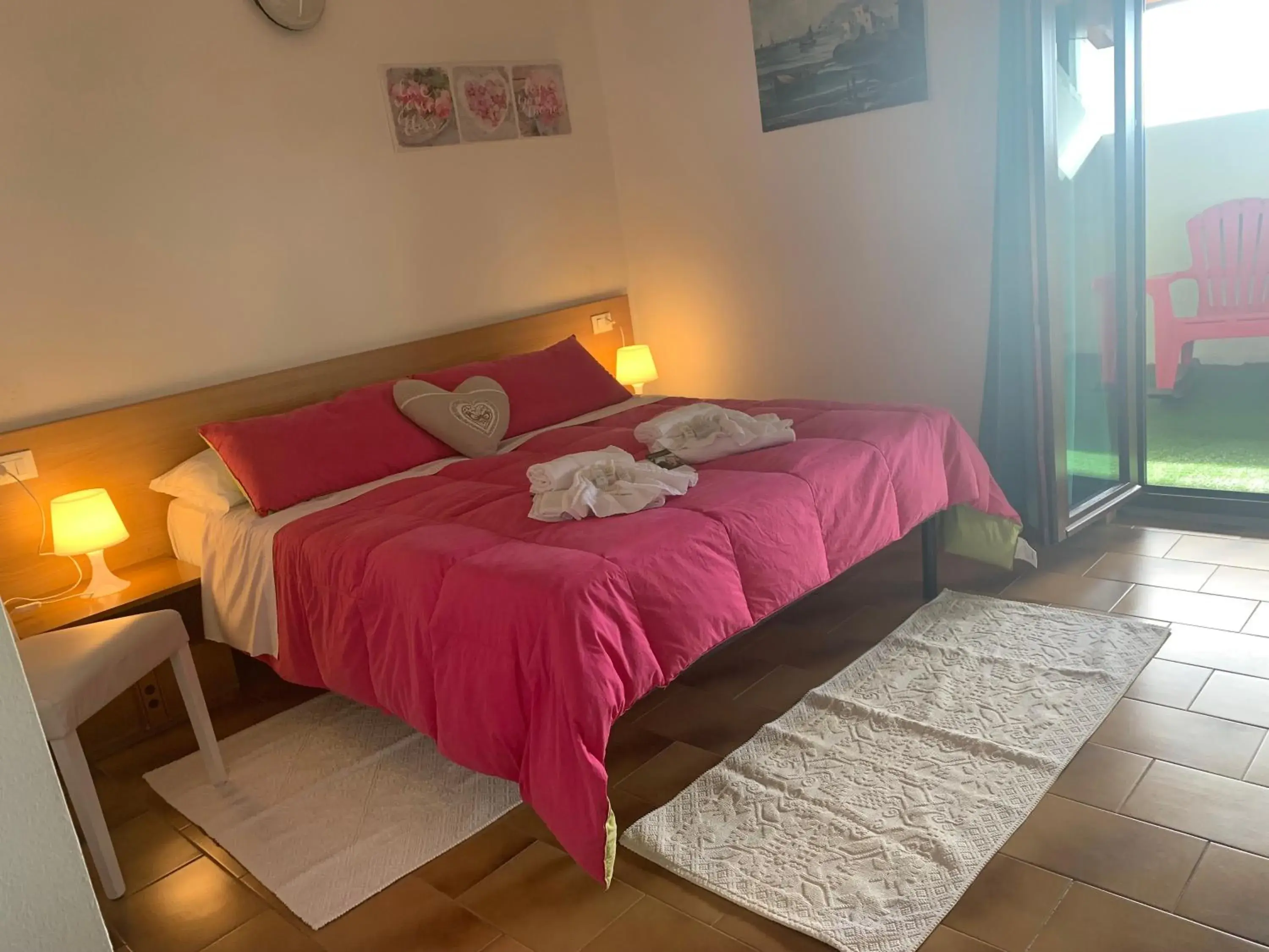 Double Room with Terrace in Hotel Miramonti Seulo Turismo Rurale Double Room with Terrace in Hotel Miramonti Seulo Turismo Rurale