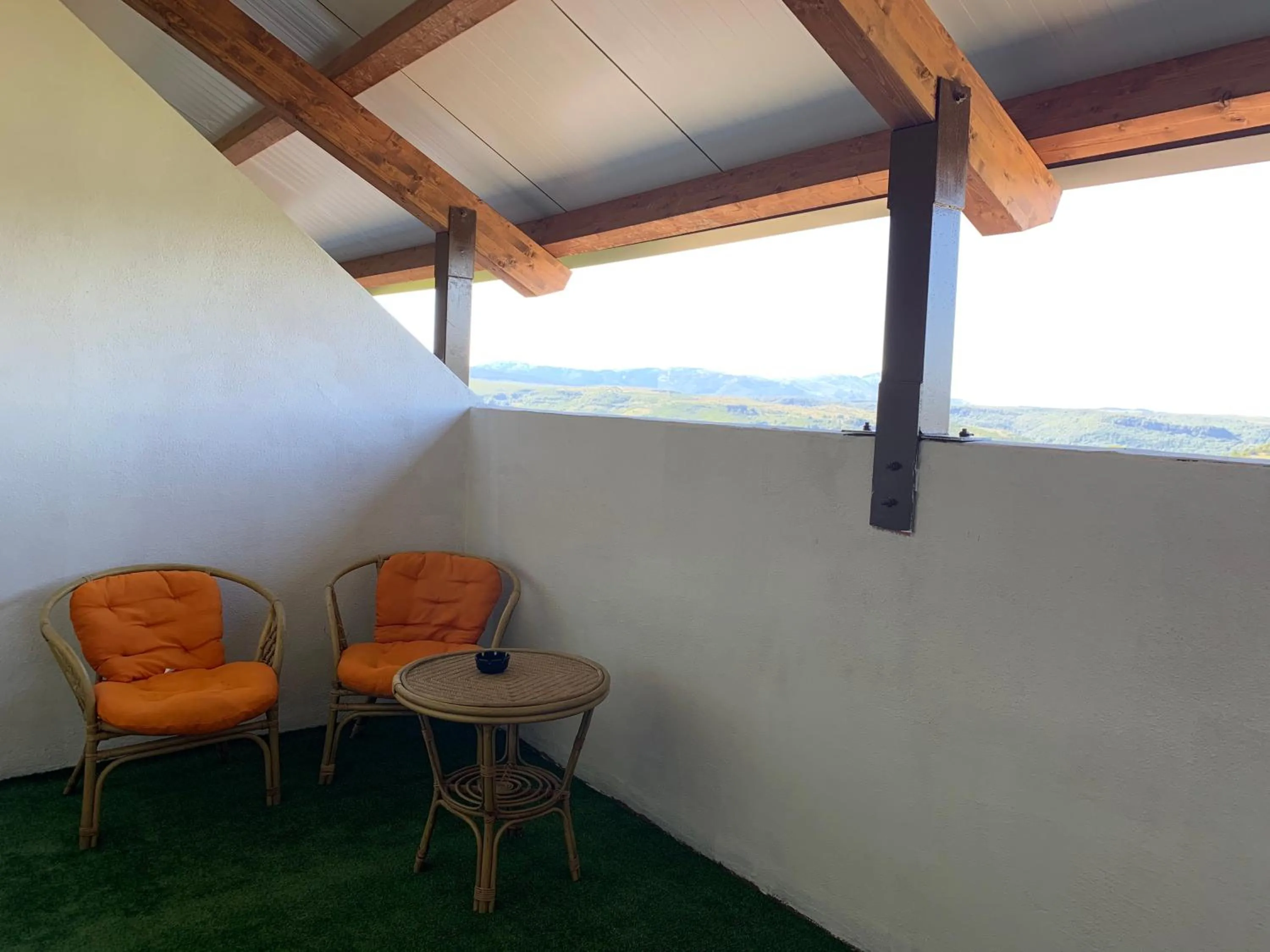 Balcony/Terrace in Hotel Miramonti Seulo Turismo Rurale