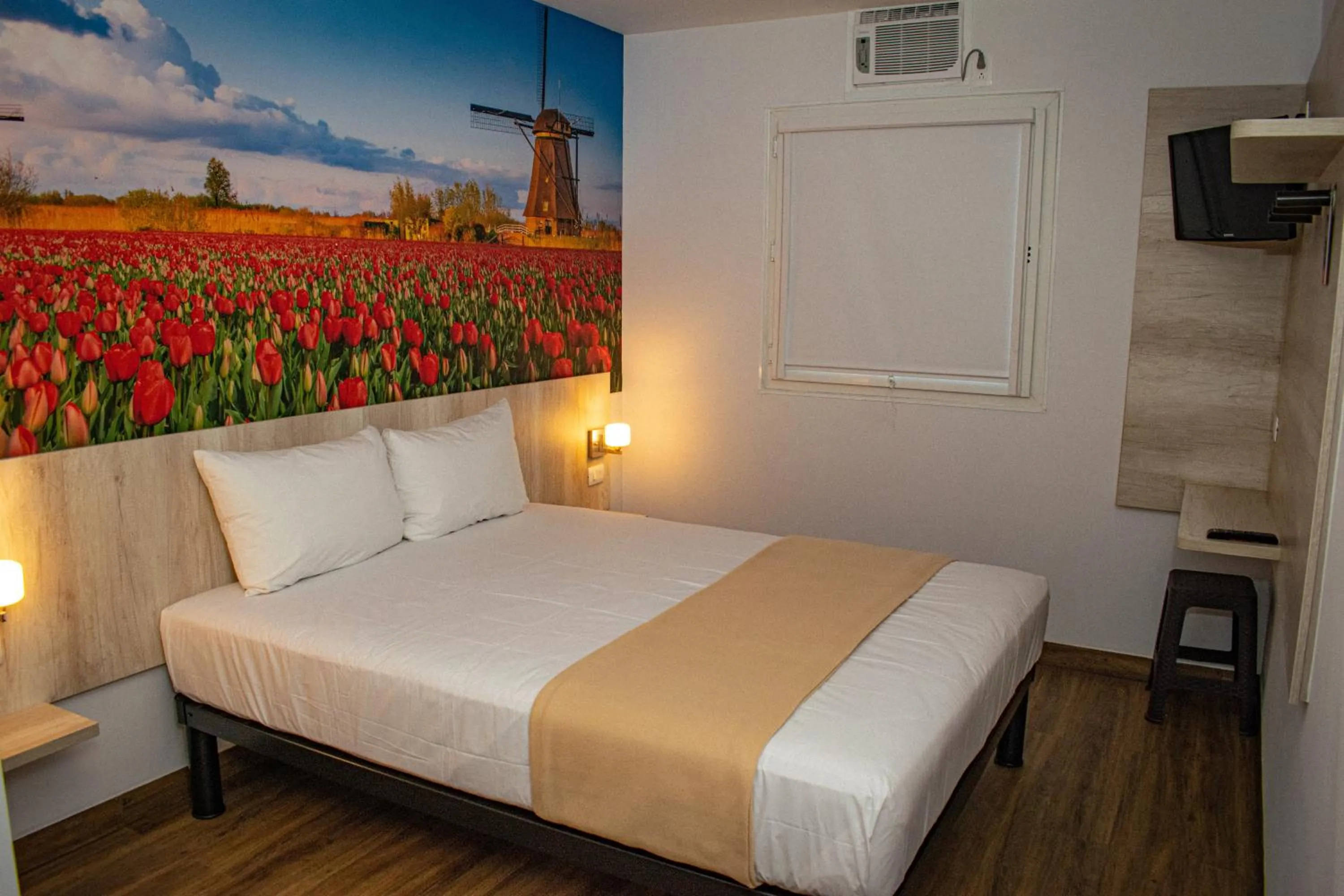 Bed in Hotel Hi! Guadalupe