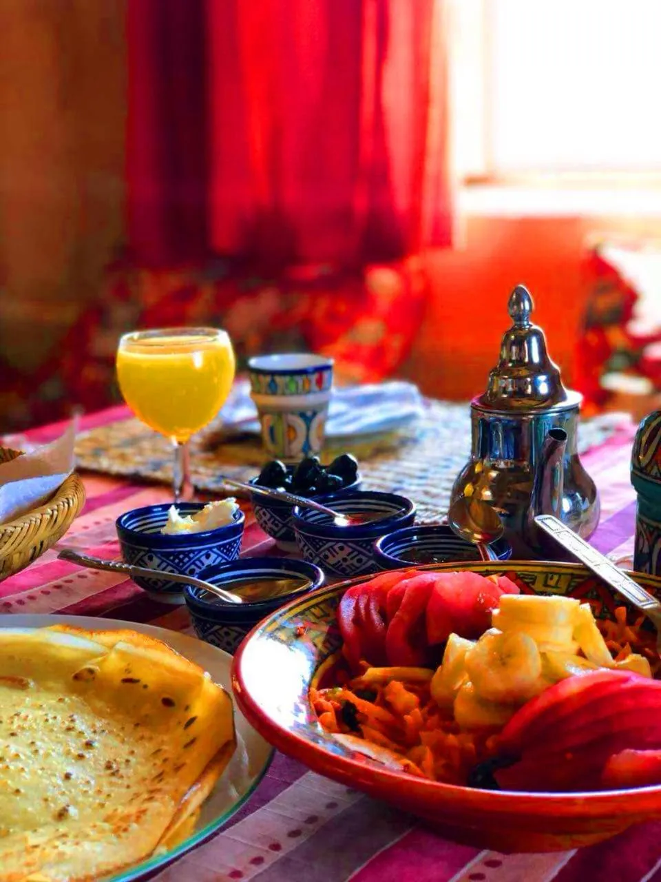 Breakfast in Auberge Ayouze