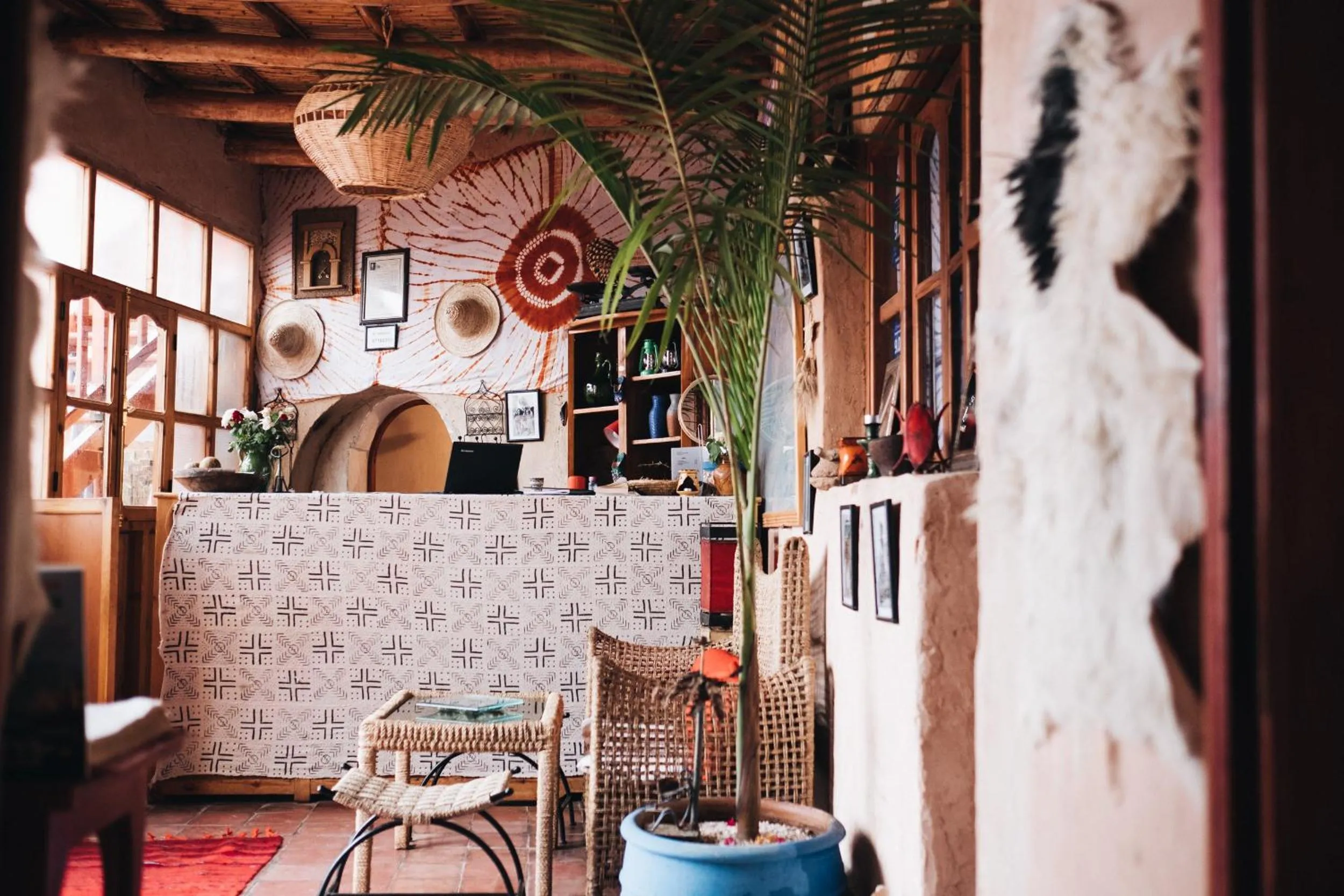 Lobby or reception in Auberge Ayouze