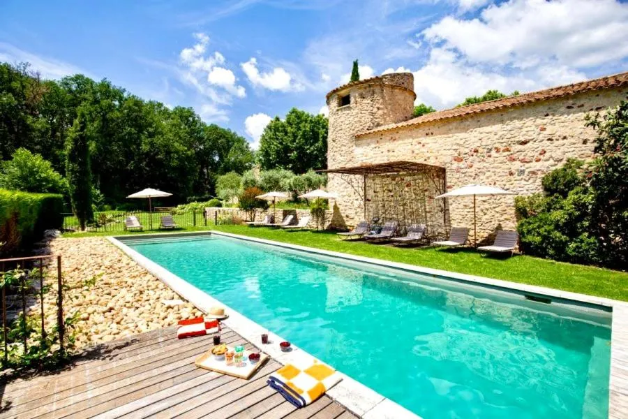 Swimming pool in La Grande Verrière - Luberon en Provence