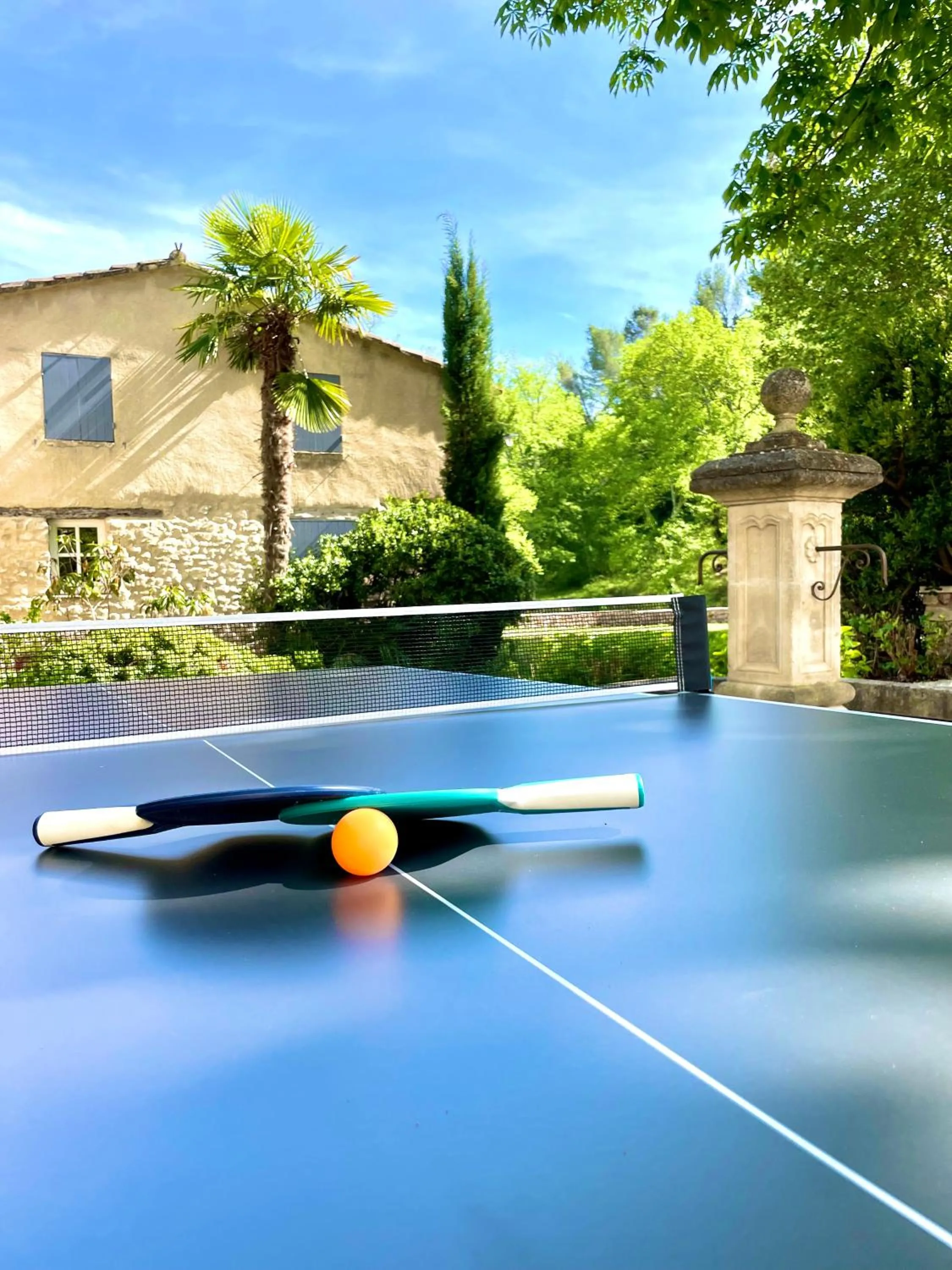 Table tennis in La Grande Verrière - Luberon en Provence