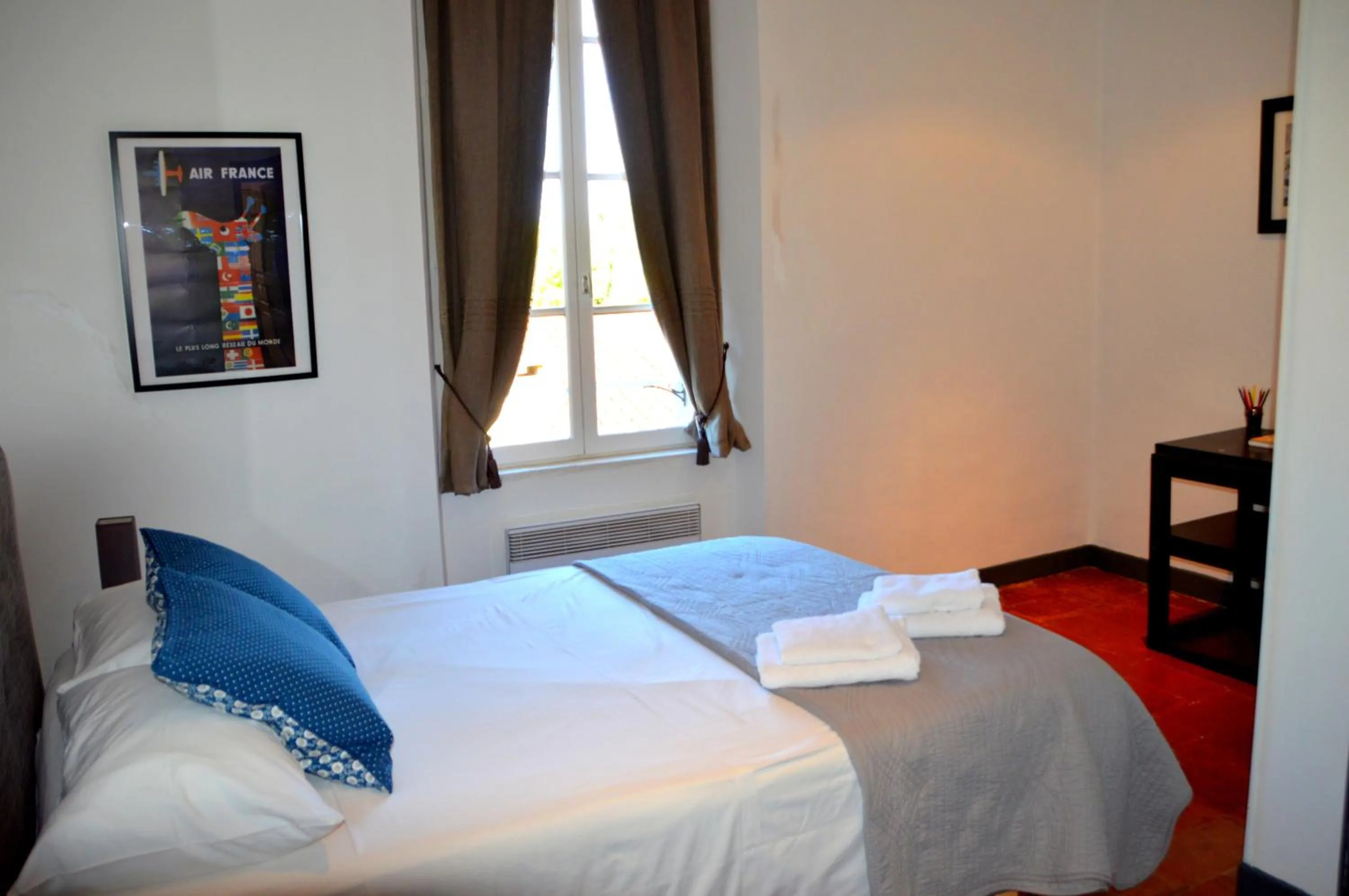 Bed in Le Voyageur - Chambres d'Hôtes