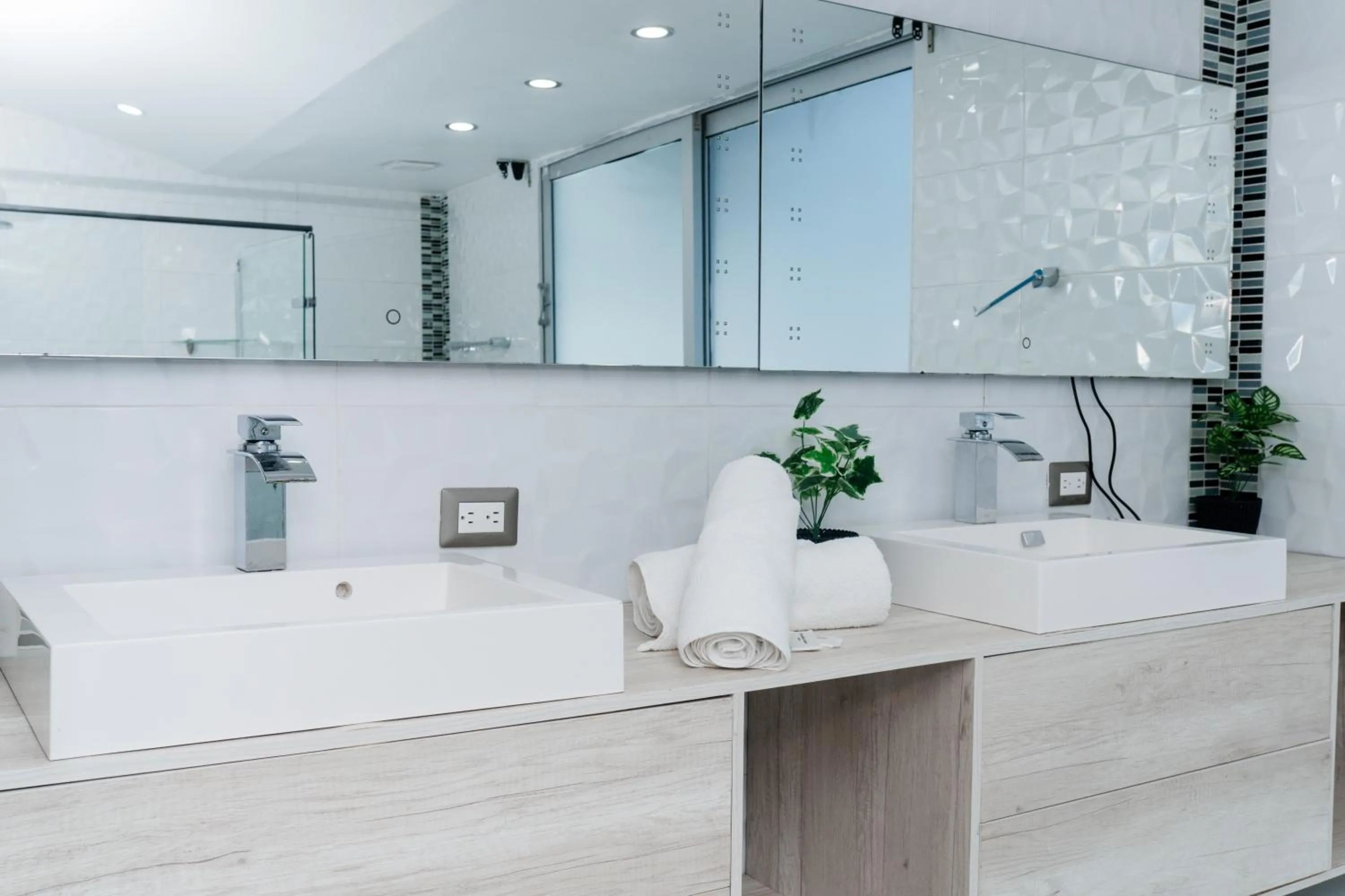 Bathroom in Hotel Kaamú Taganga