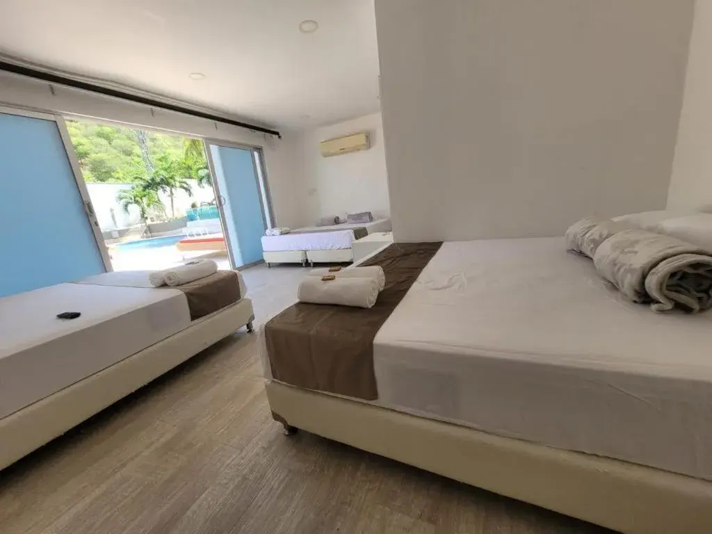 Family Room in Hotel Kaamú Taganga Family Room in Hotel Kaamú Taganga