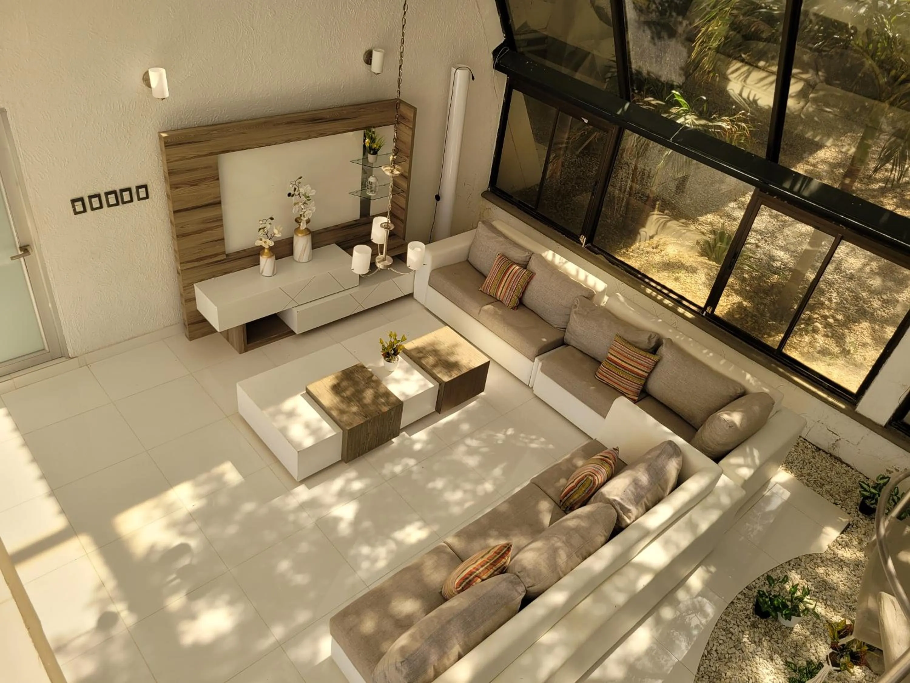 Living room in Hotel Kaamú Taganga