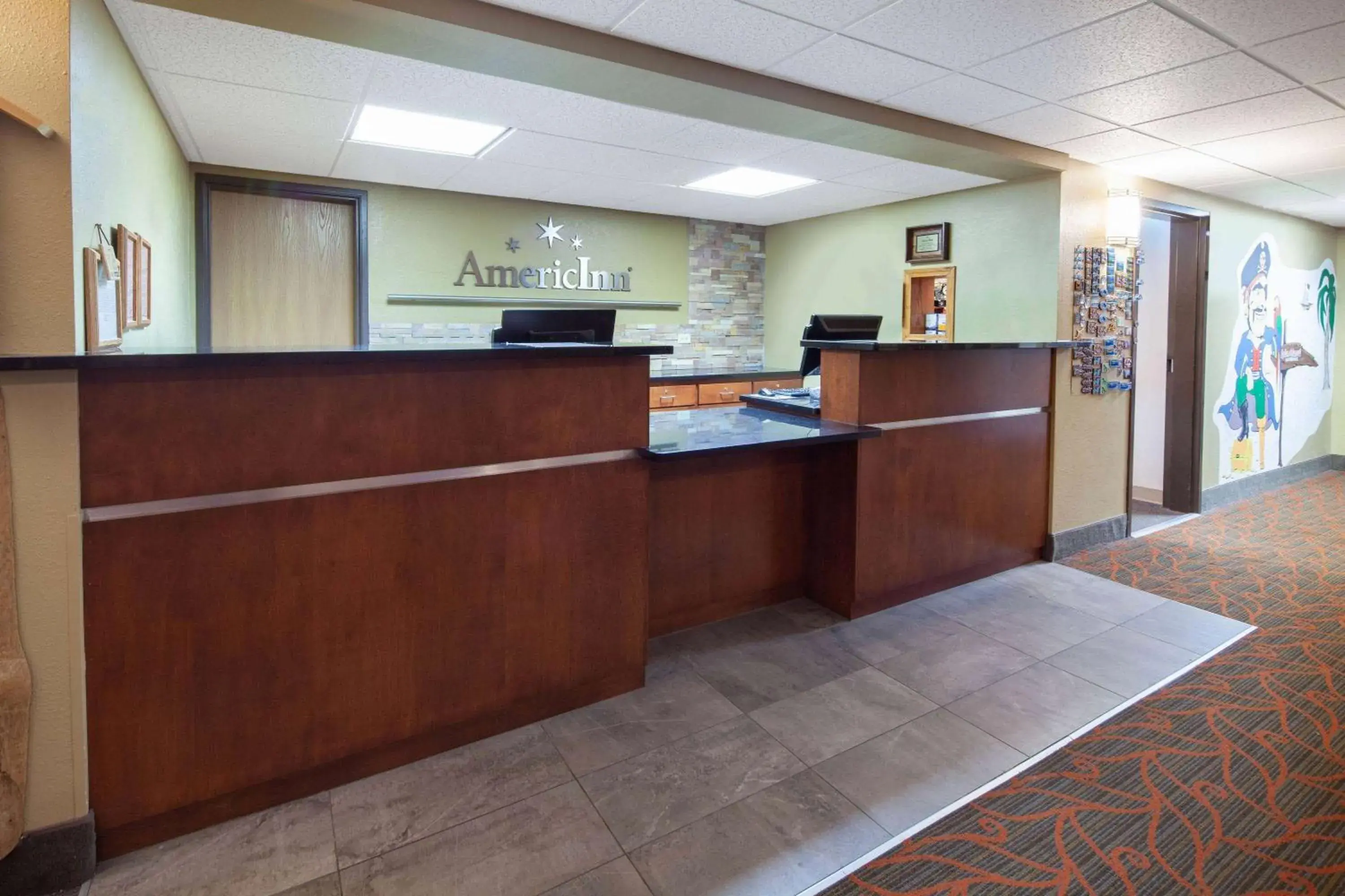 Lobby or reception in AmericInn by Wyndham Ashland Lobby or reception in AmericInn by Wyndham Ashland