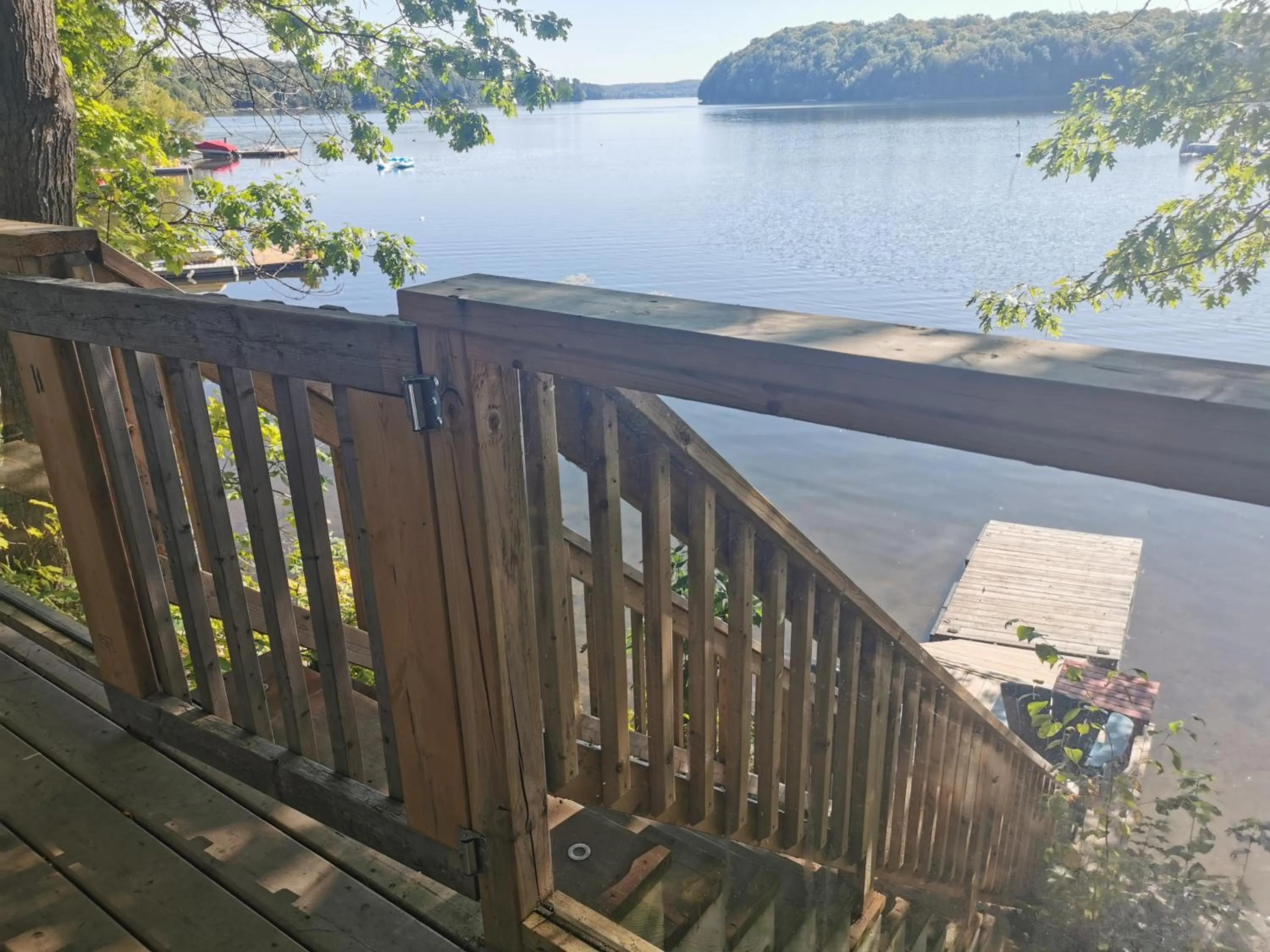 Balcony/Terrace in Muskoka Shores Cottages