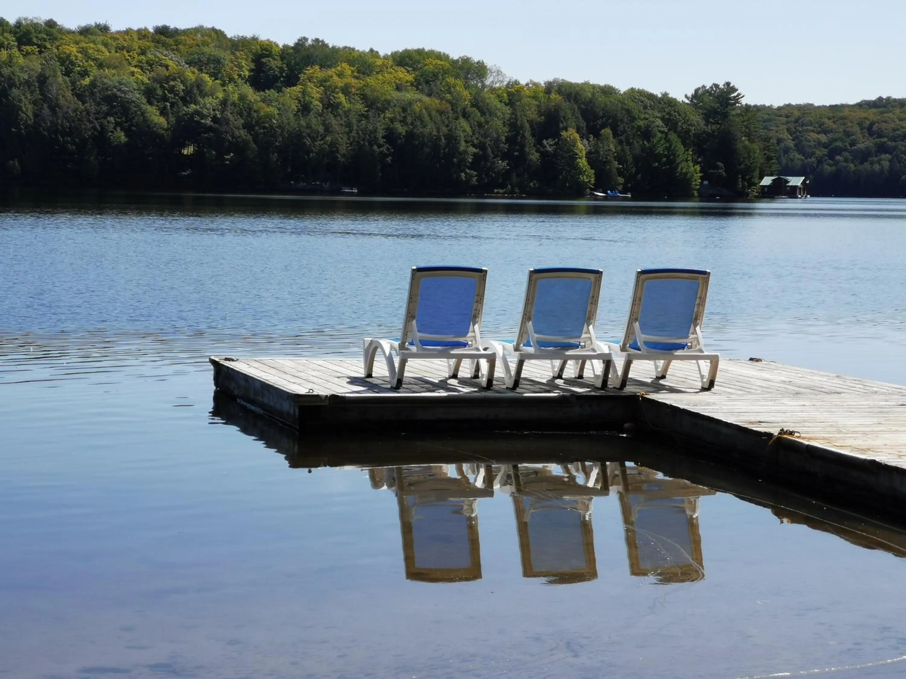 Lake view in Muskoka Shores Cottages