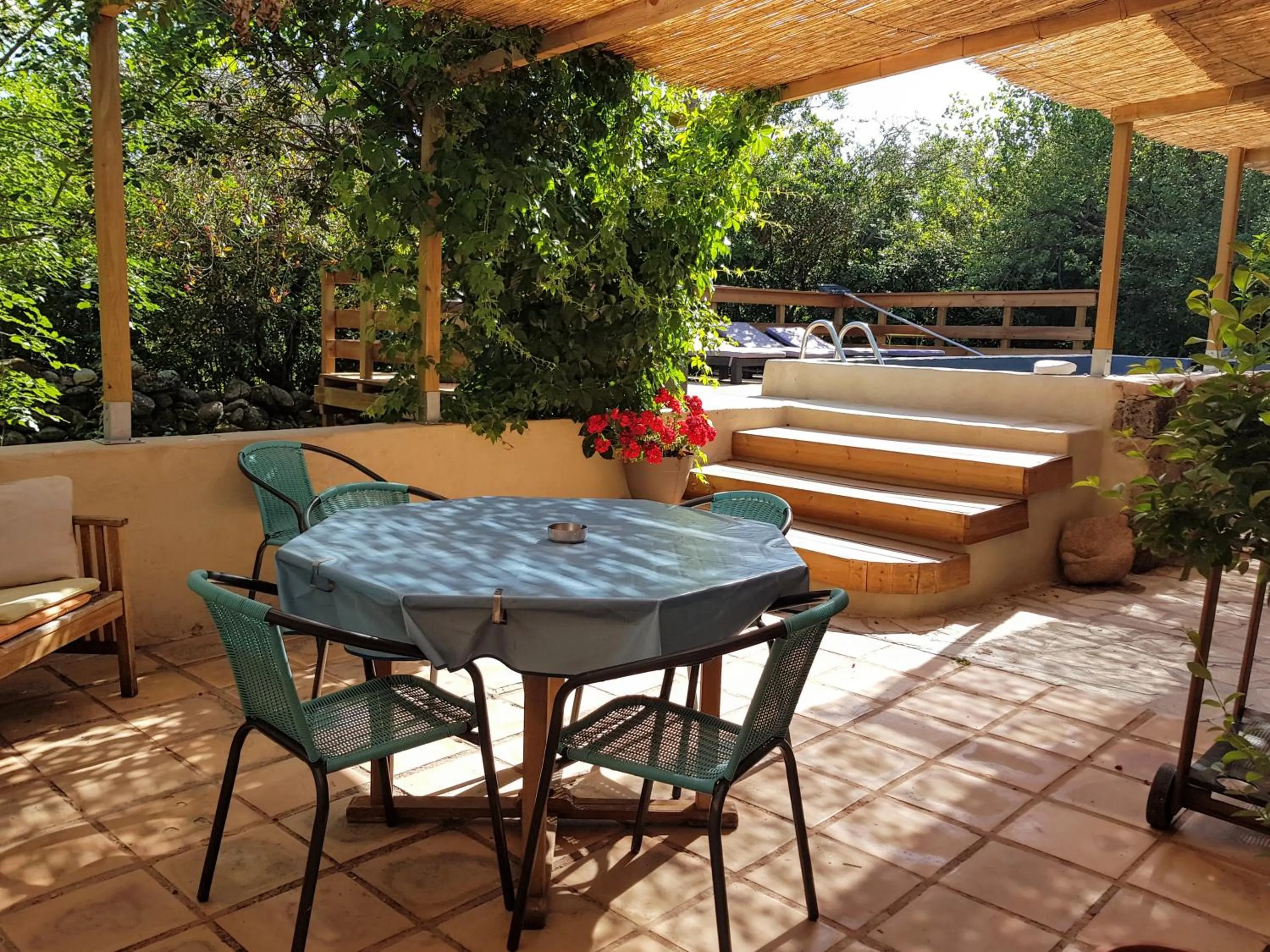 Patio in Salvacintoggio -Votre Villa avec Piscine Privée-