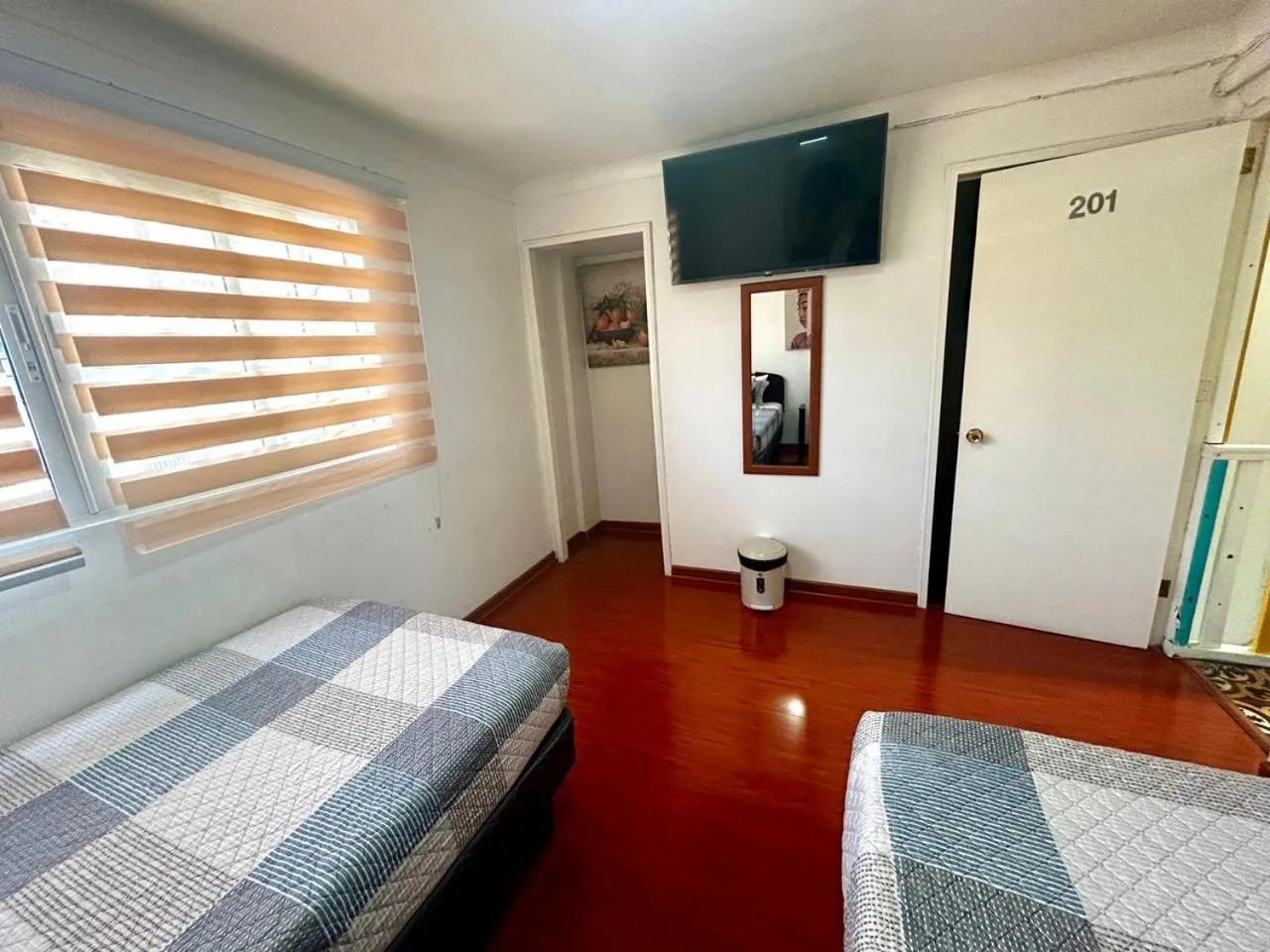 Bed in Hospedaje Nuevo Amanecer