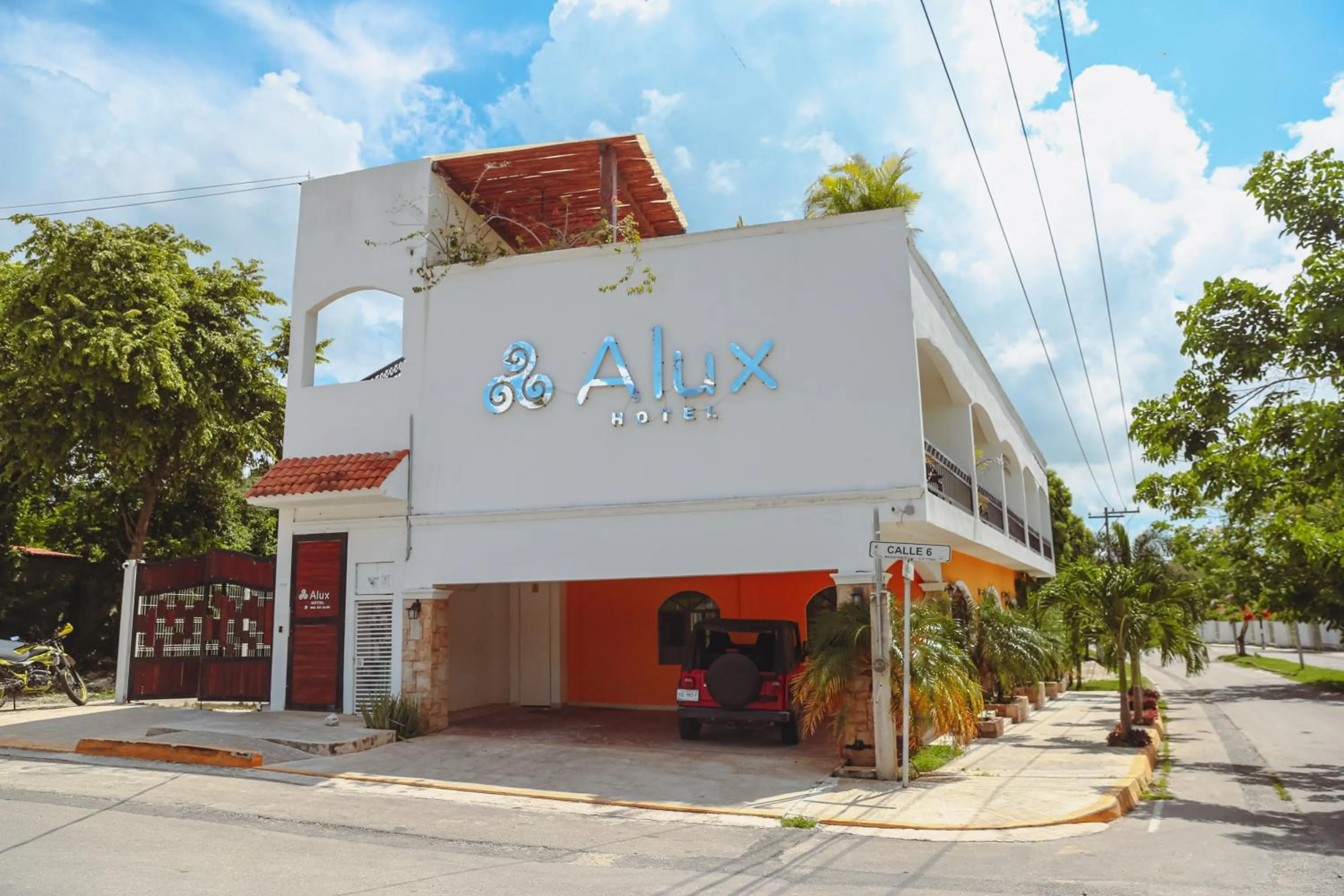 Property building in Hotel Alux x Over Blue